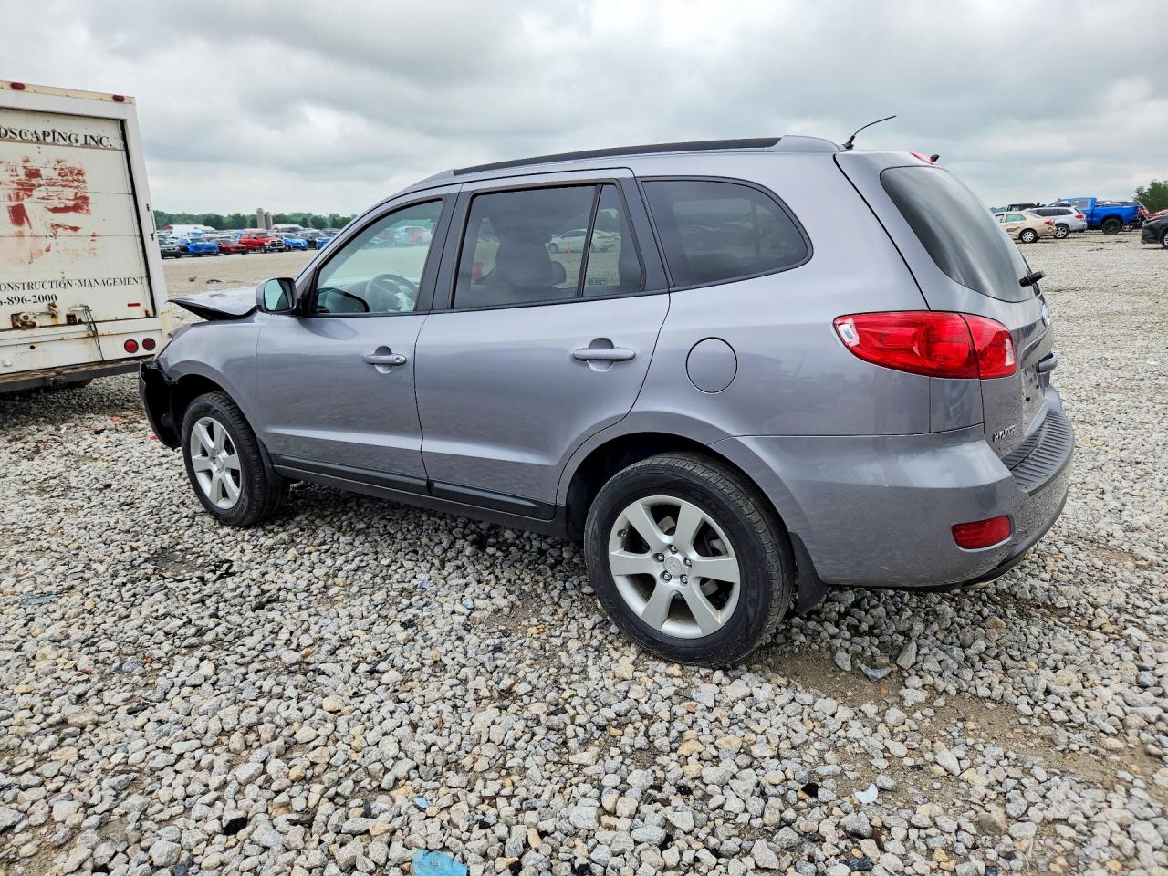2008 Hyundai Santa Fe Se Silver vin: 5NMSH73E78H176590