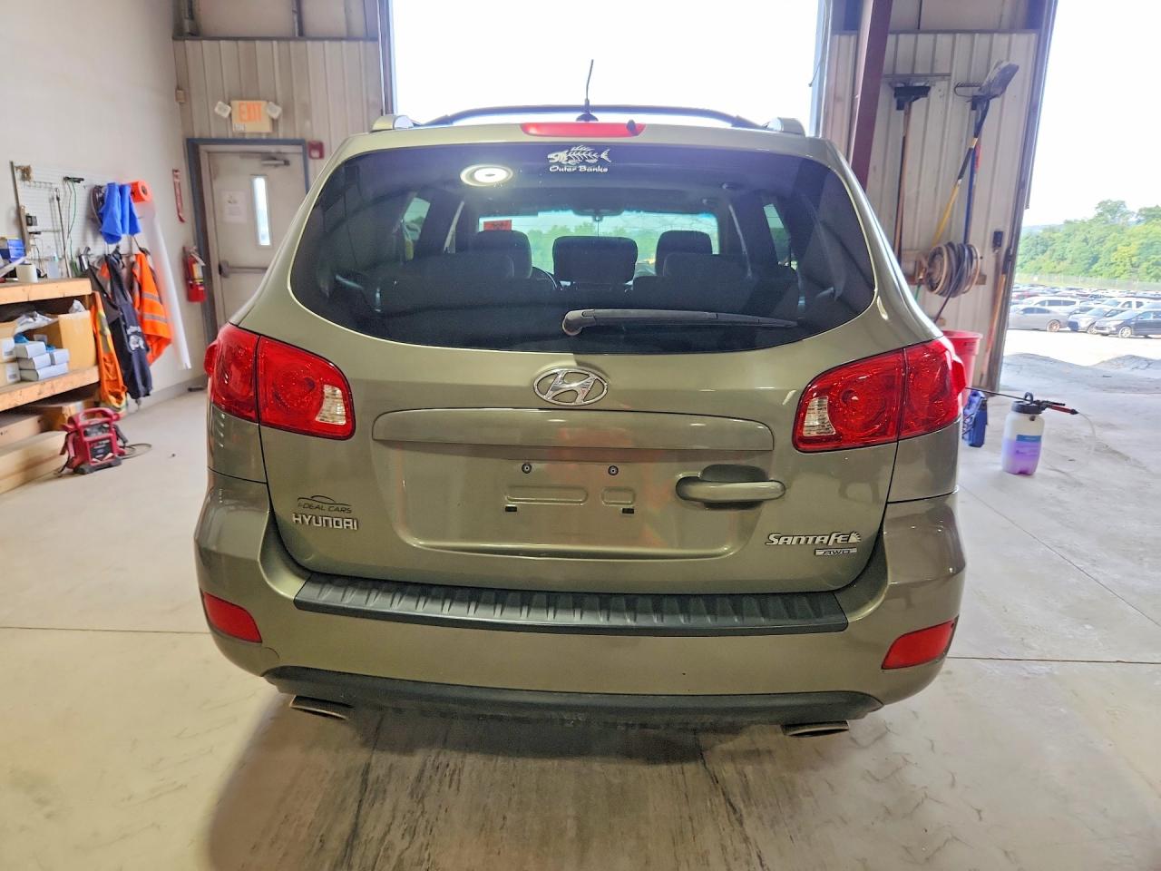 2008 Hyundai Santa Fe Se Green vin: 5NMSH73E78H204369