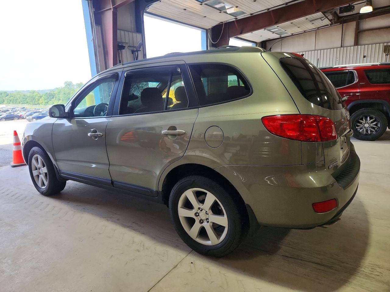 2008 Hyundai Santa Fe Se Green vin: 5NMSH73E78H204369