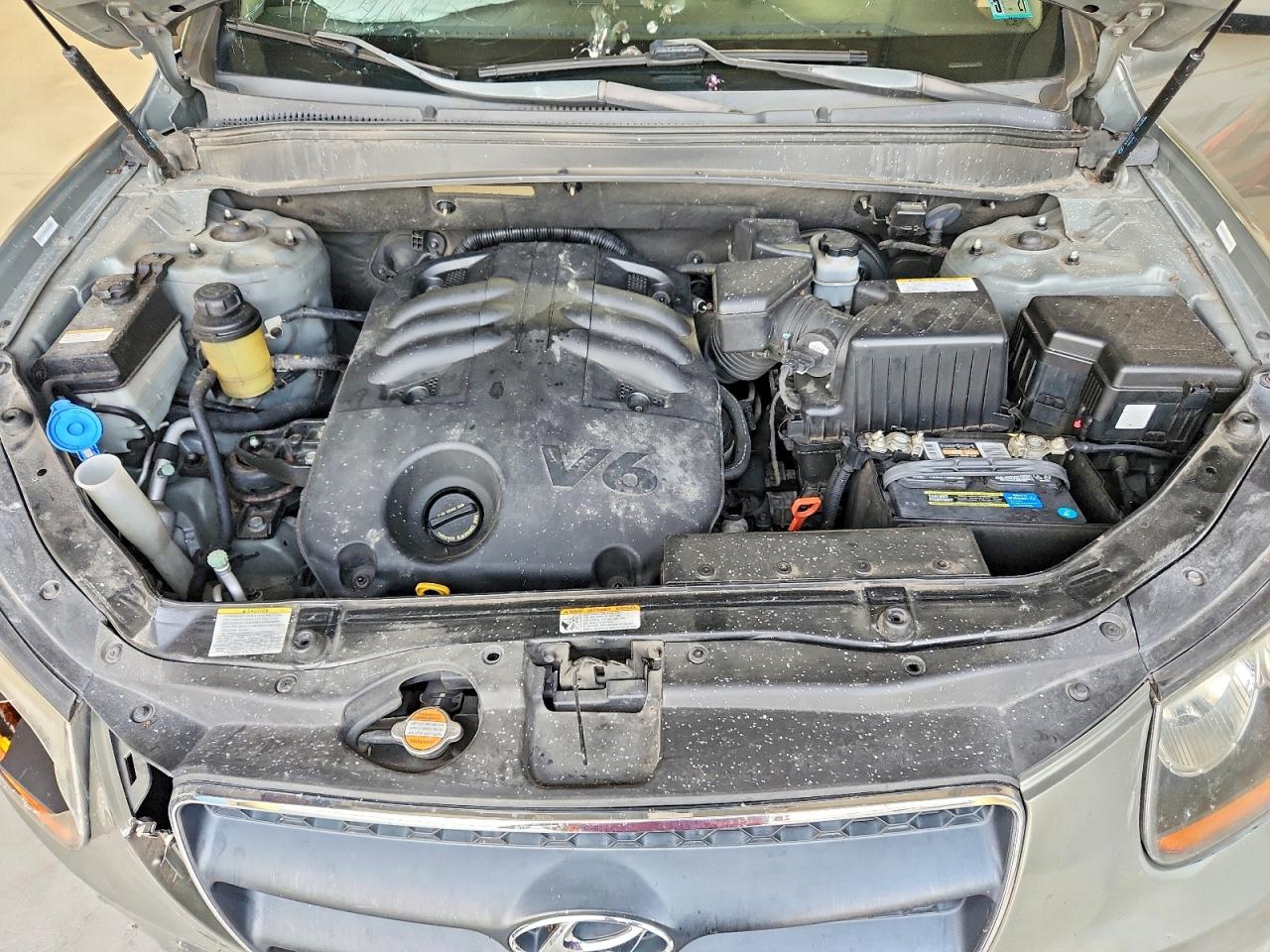 2008 Hyundai Santa Fe Se Green vin: 5NMSH73E78H204369
