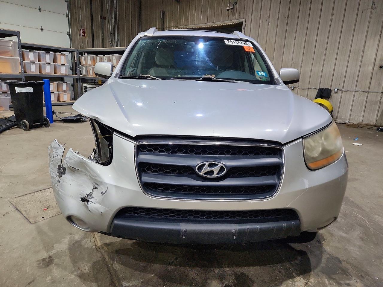 2008 Hyundai Santa Fe Se/limited Серебряный vin: 5NMSH73E78H222614