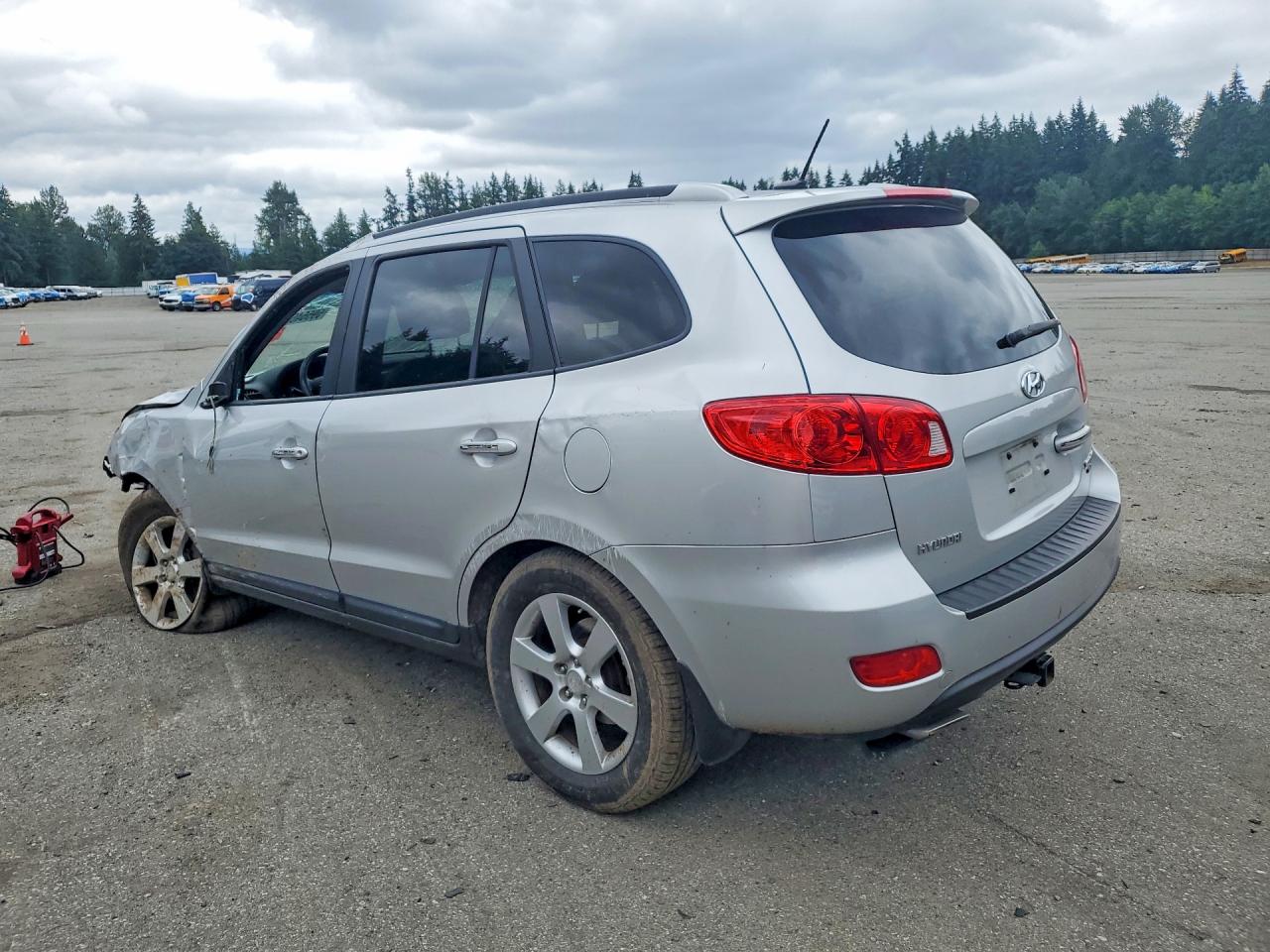 2008 Hyundai Santa Fe Se Silver vin: 5NMSH73E78H223312