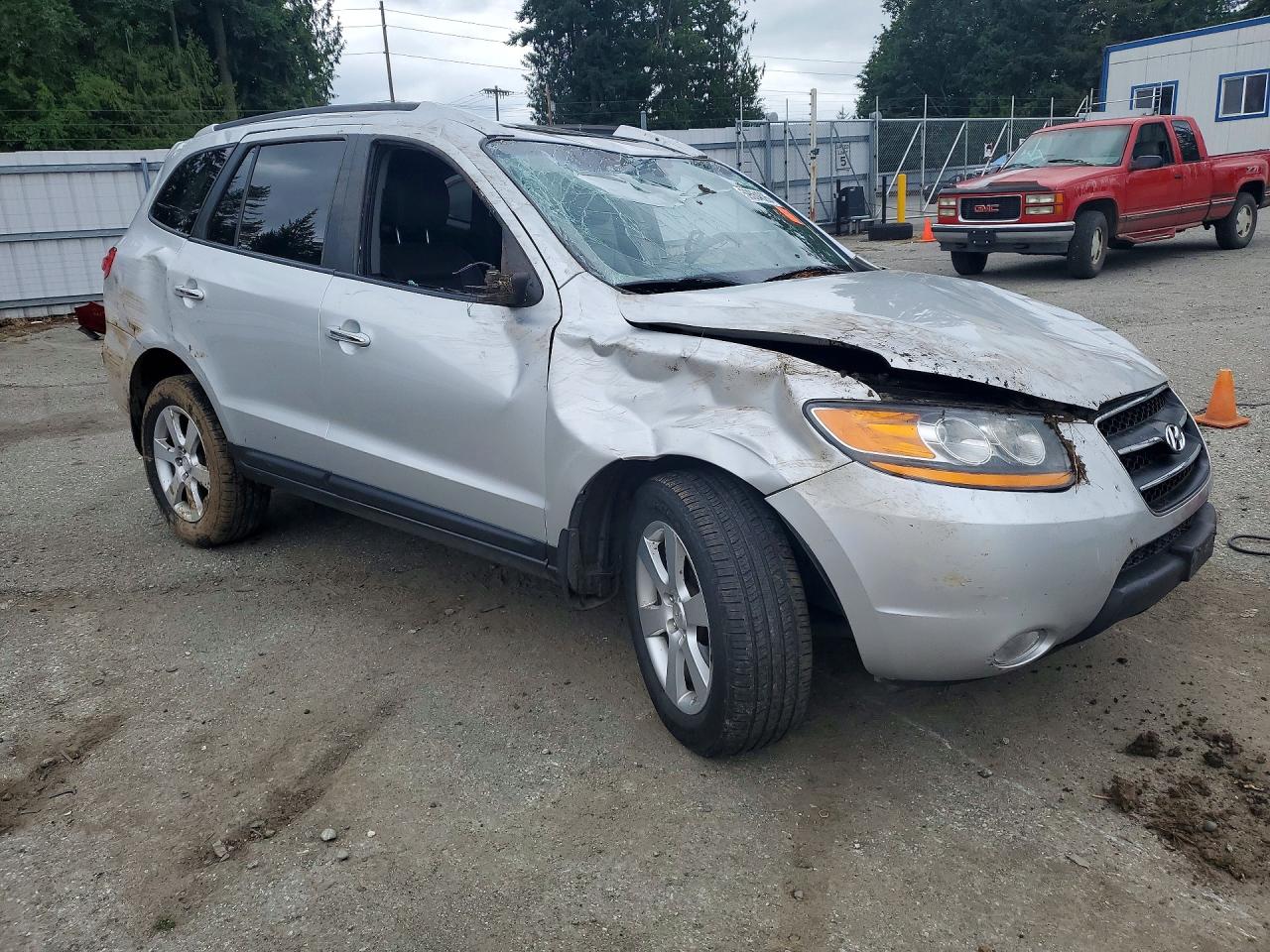 2008 Hyundai Santa Fe Se Silver vin: 5NMSH73E78H223312