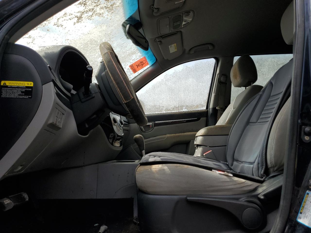 2009 Hyundai Santa Fe Se Blue vin: 5NMSH73E79H250057