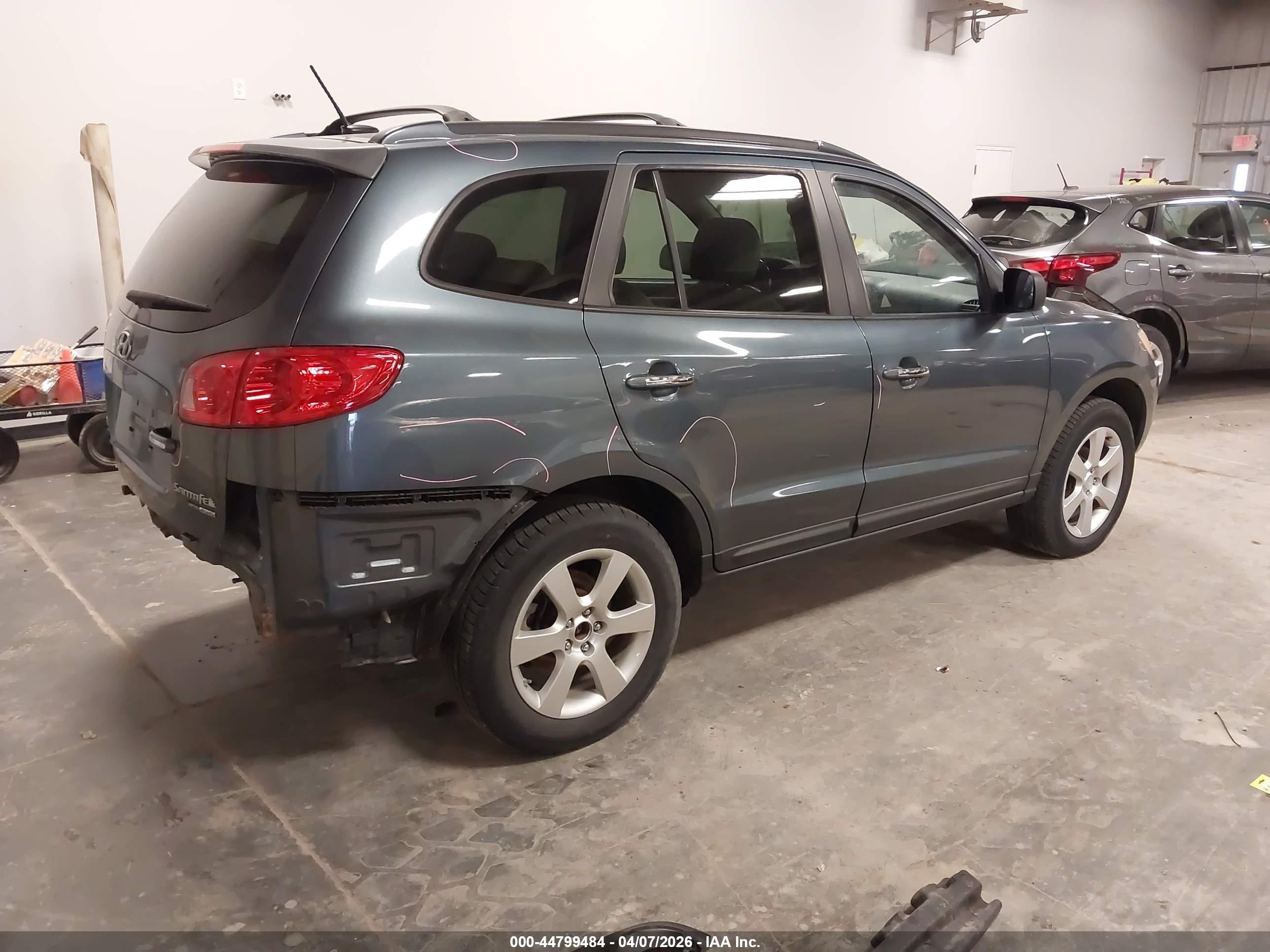 2009 Hyundai Santa Fe Limited Gray vin: 5NMSH73E79H265416