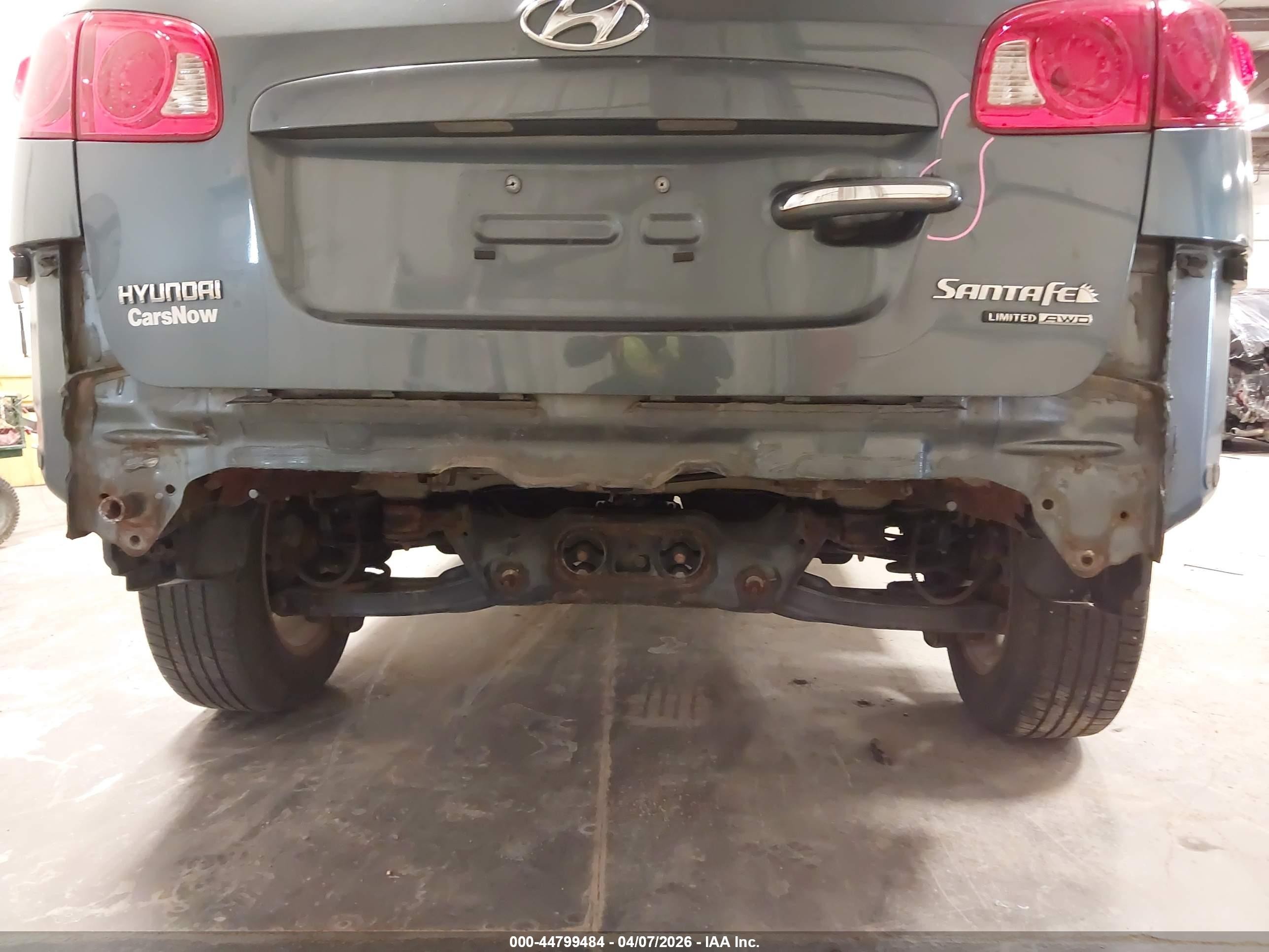 2009 Hyundai Santa Fe Limited Gray vin: 5NMSH73E79H265416
