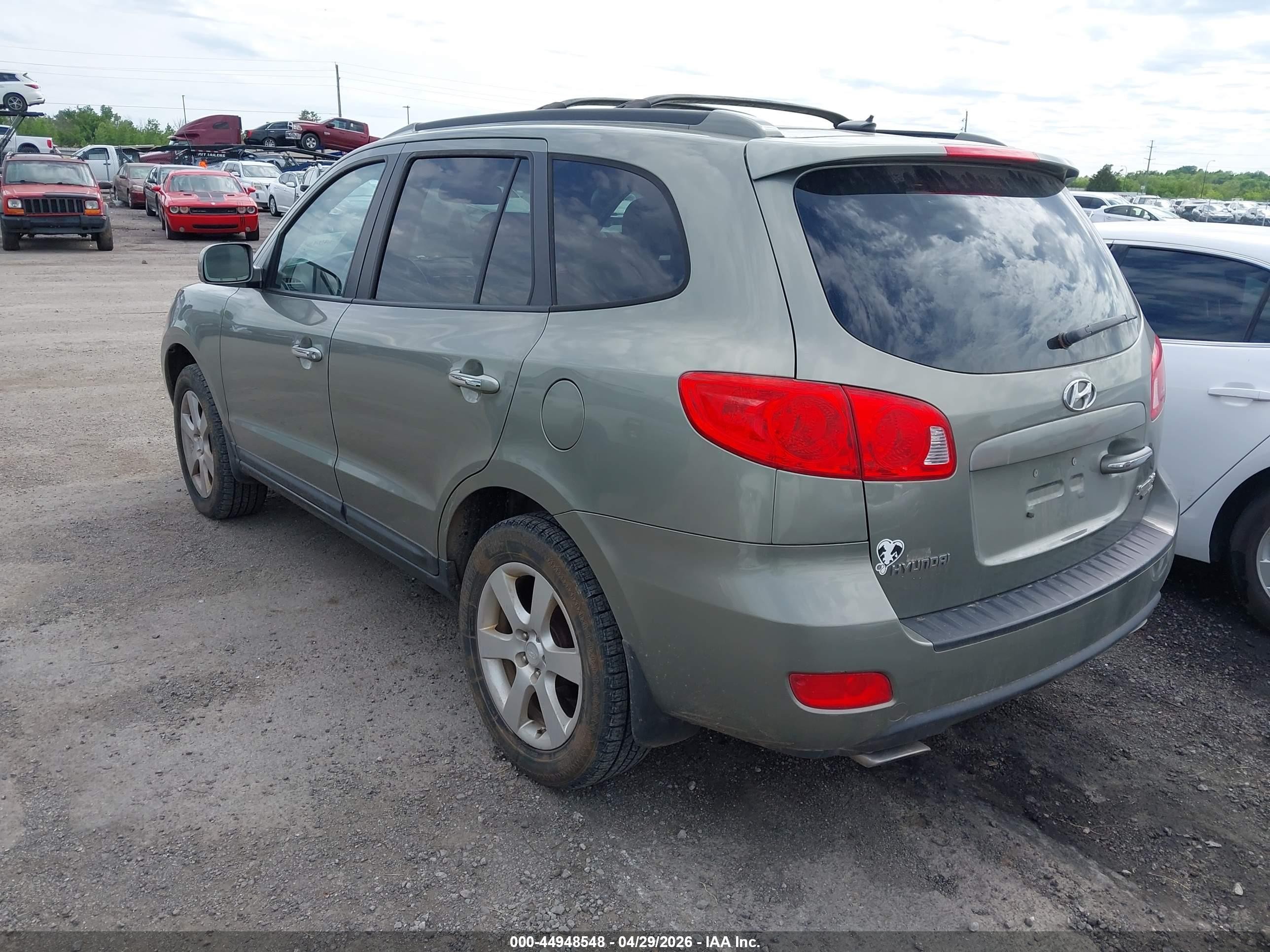 2009 Hyundai Santa Fe Limited Brown vin: 5NMSH73E79H271071
