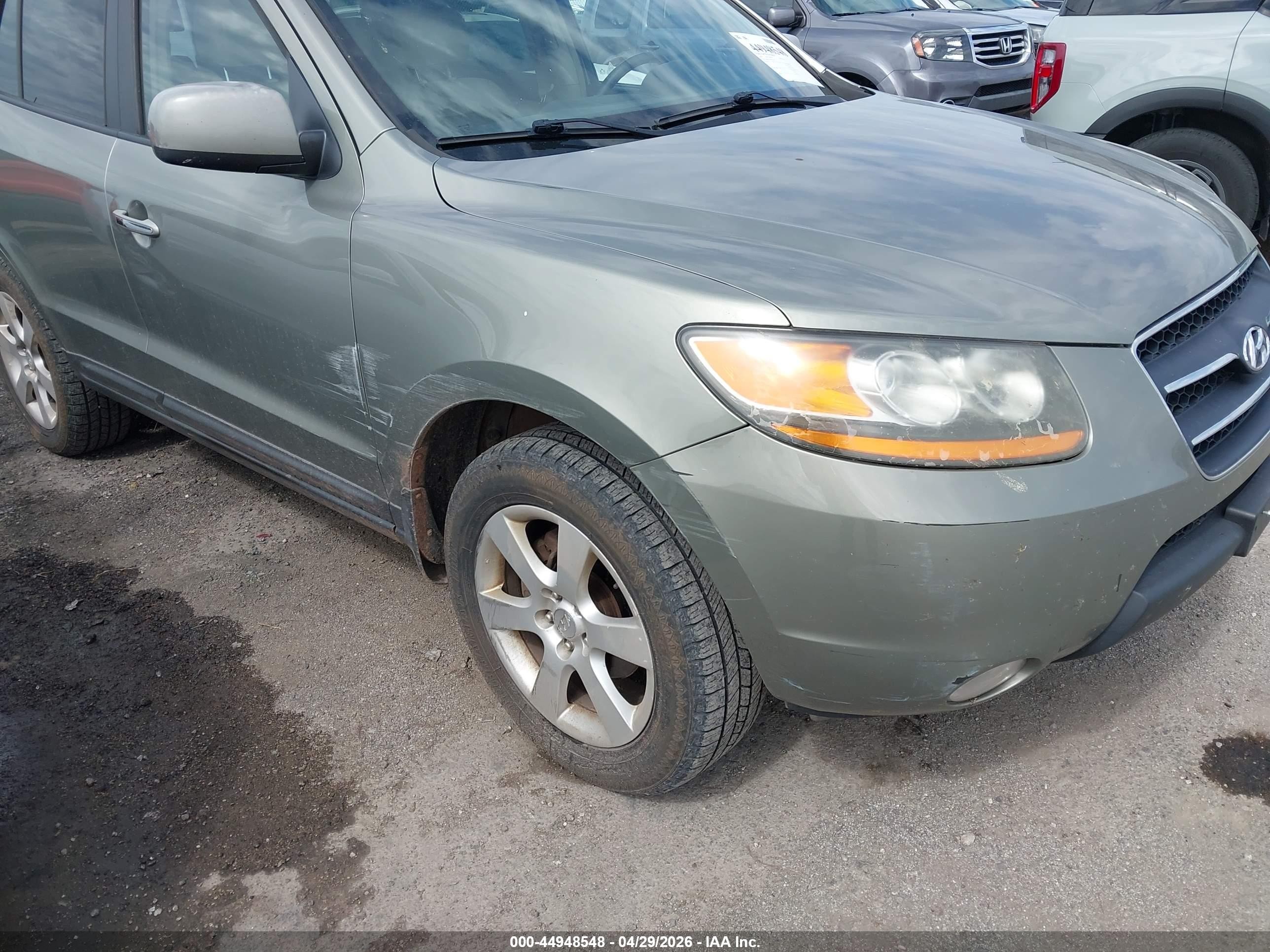 2009 Hyundai Santa Fe Limited Brown vin: 5NMSH73E79H271071