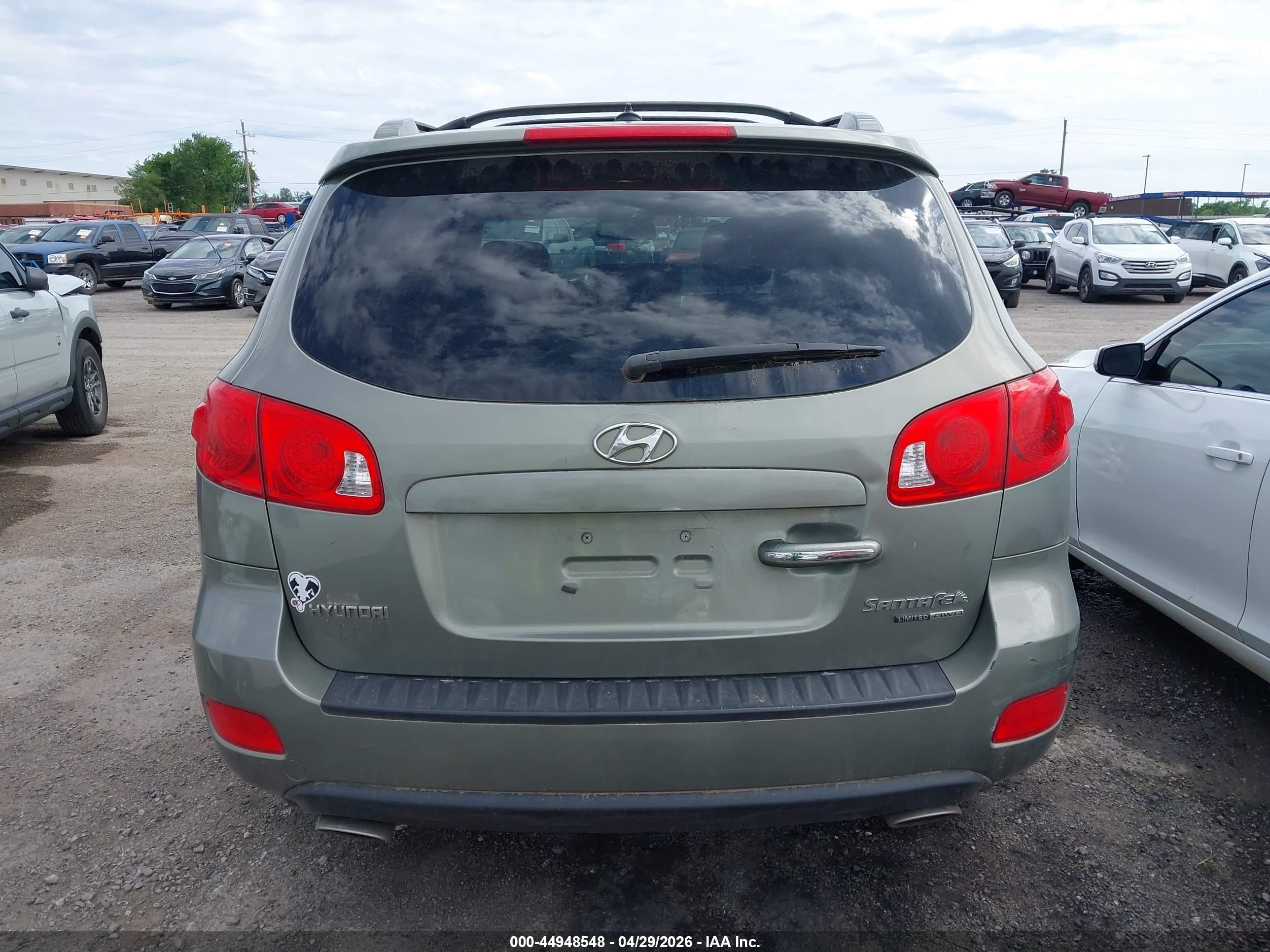 2009 Hyundai Santa Fe Limited Brown vin: 5NMSH73E79H271071