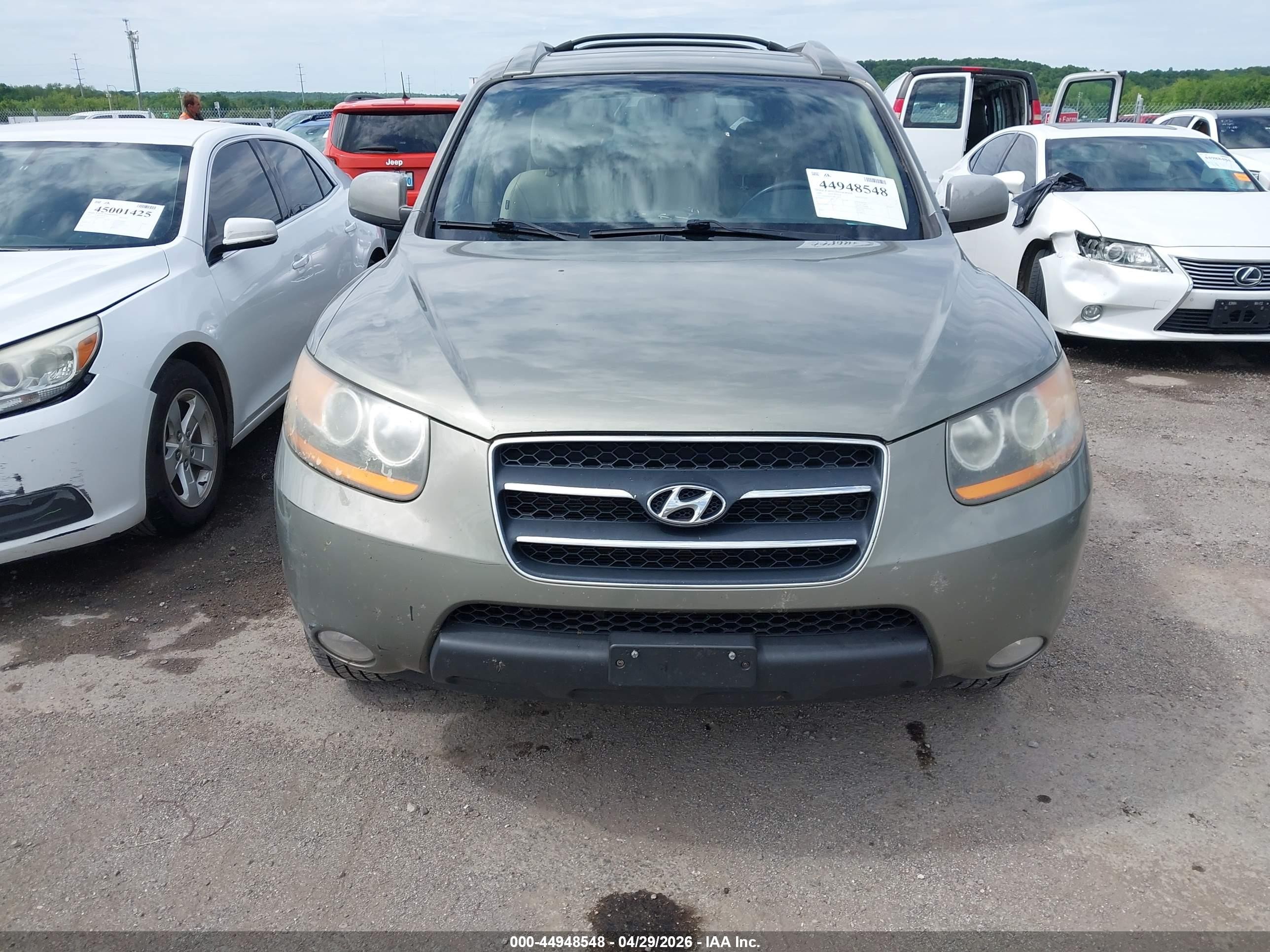 2009 Hyundai Santa Fe Limited Brown vin: 5NMSH73E79H271071