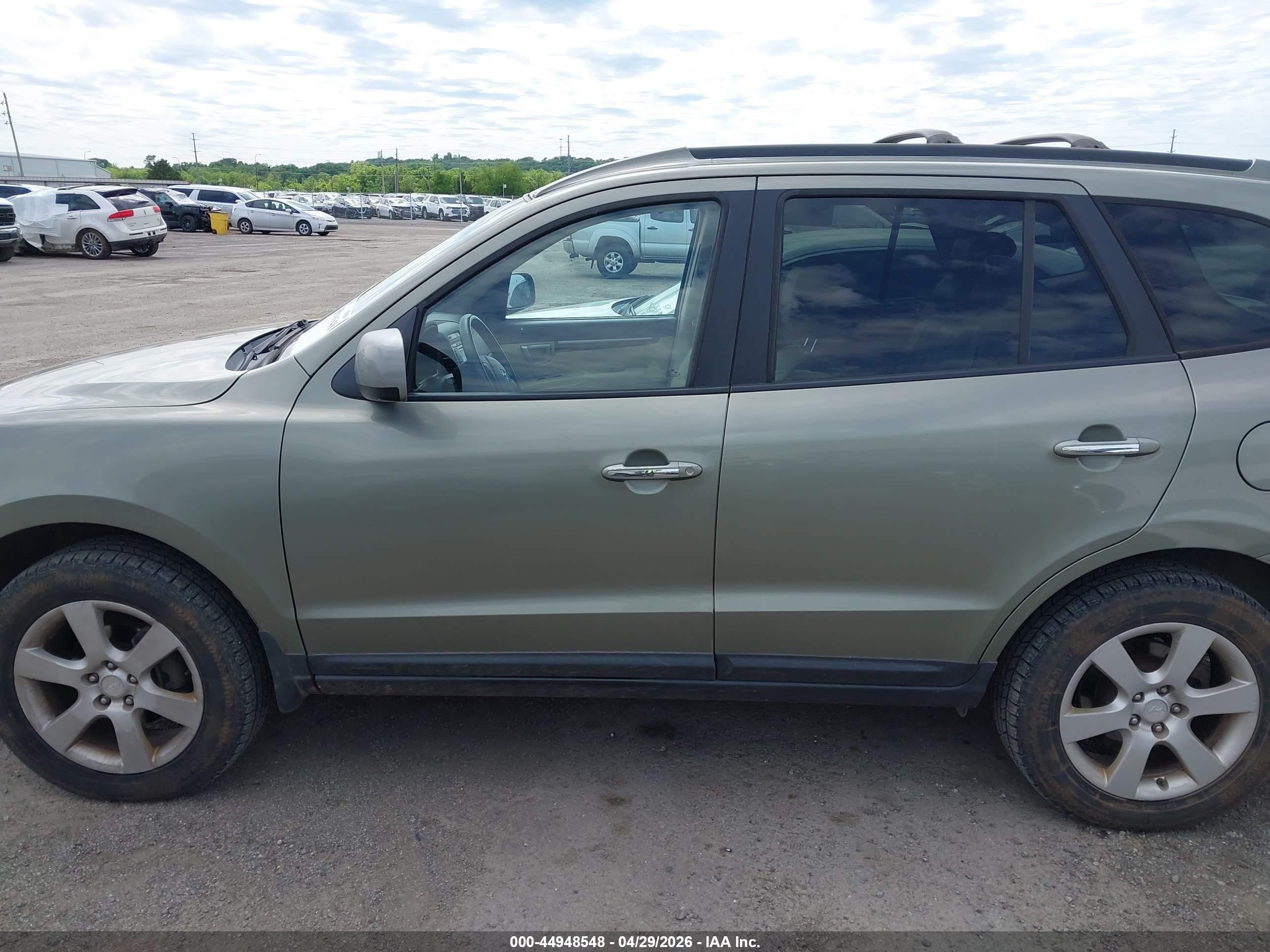 2009 Hyundai Santa Fe Limited Brown vin: 5NMSH73E79H271071