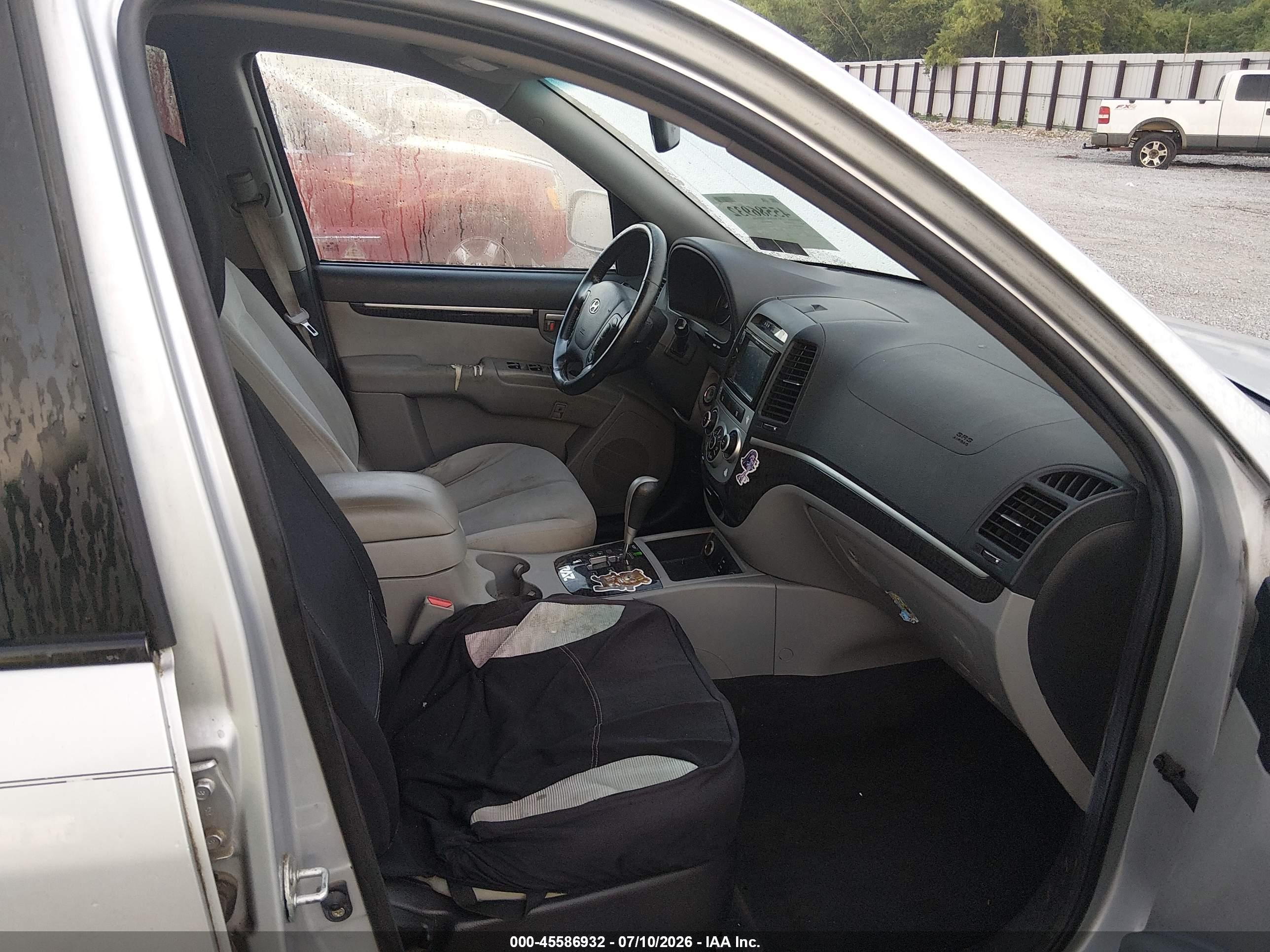 2009 Hyundai Santa Fe Se Серебряный vin: 5NMSH73E79H276285