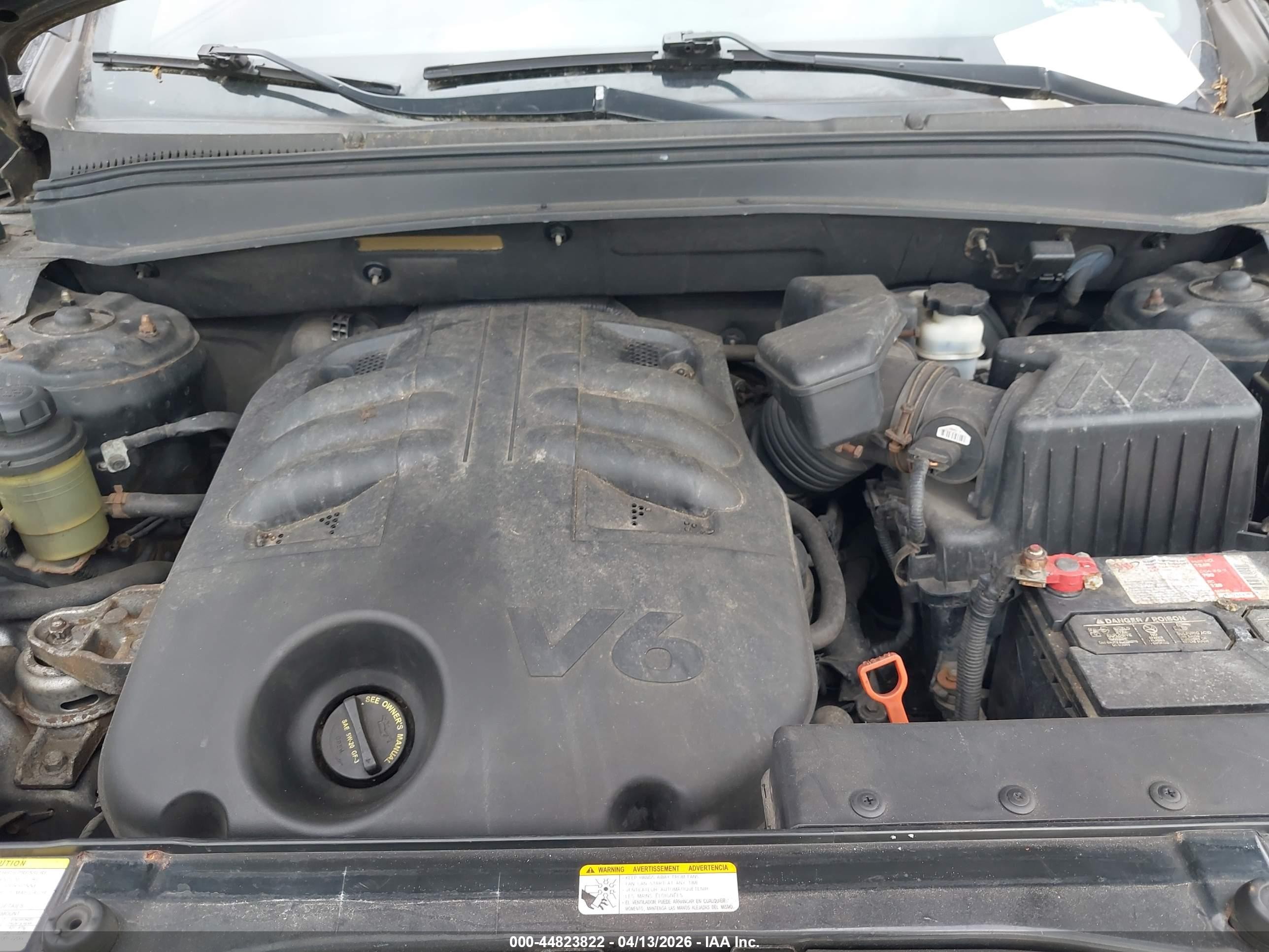 2009 Hyundai Santa Fe Limited Черный vin: 5NMSH73E79H279669