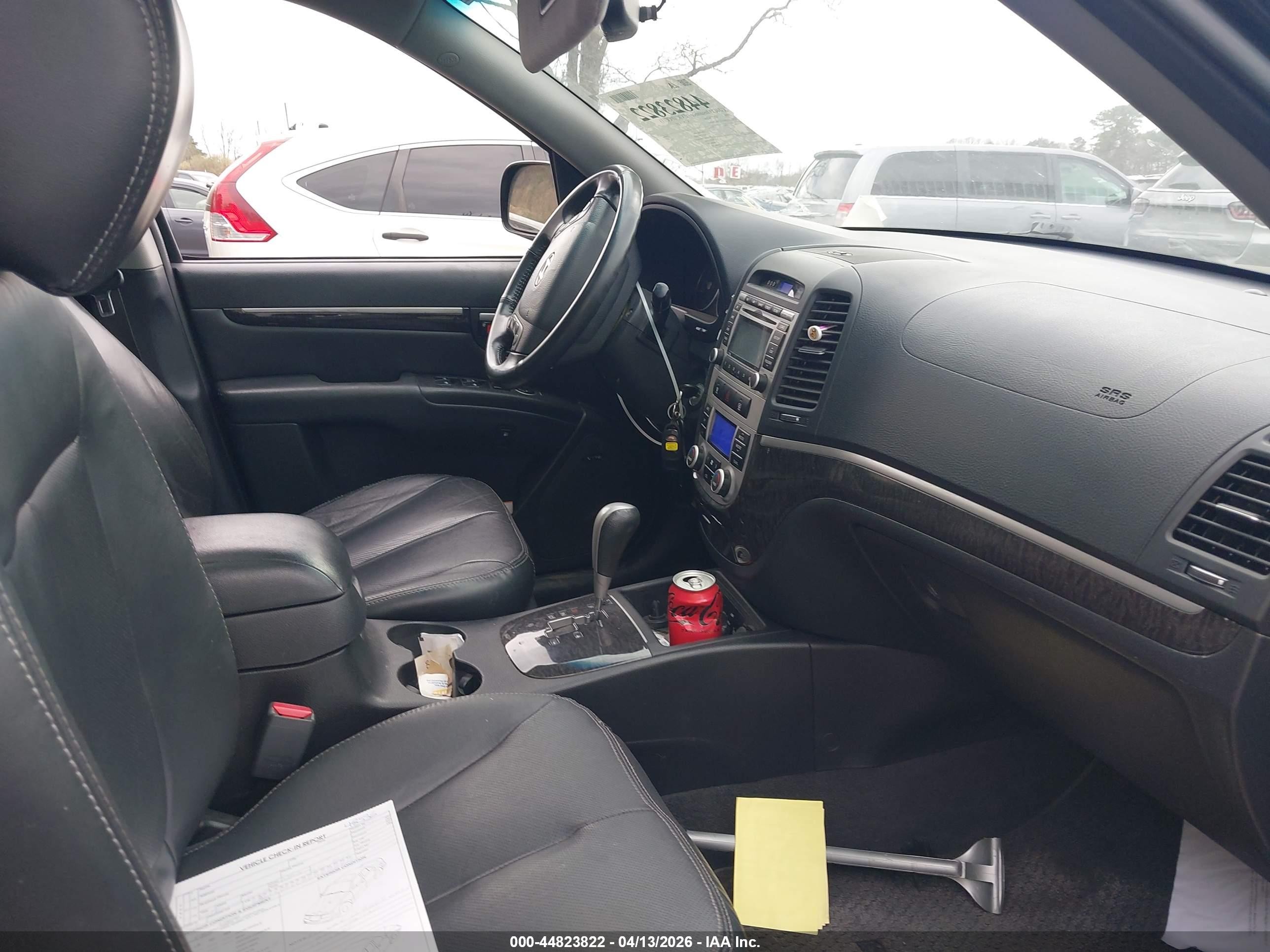 2009 Hyundai Santa Fe Limited Черный vin: 5NMSH73E79H279669