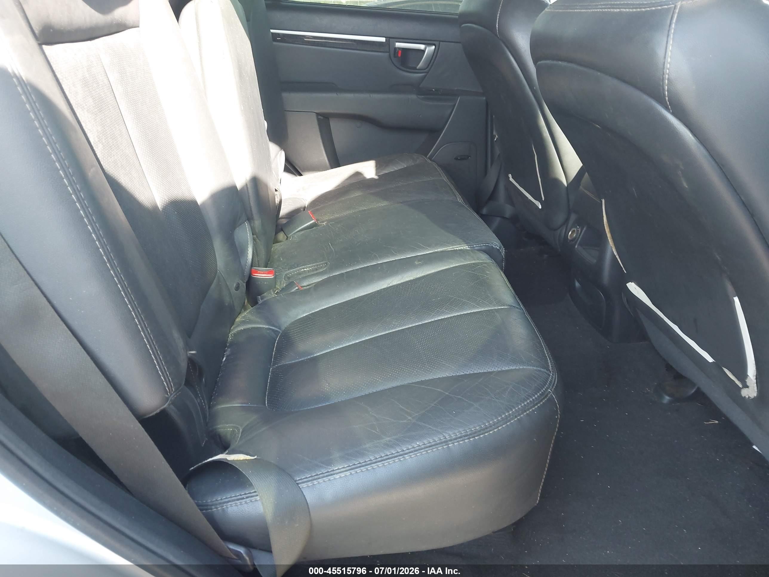2008 Hyundai Santa Fe Limited/se Silver vin: 5NMSH73E88H185816