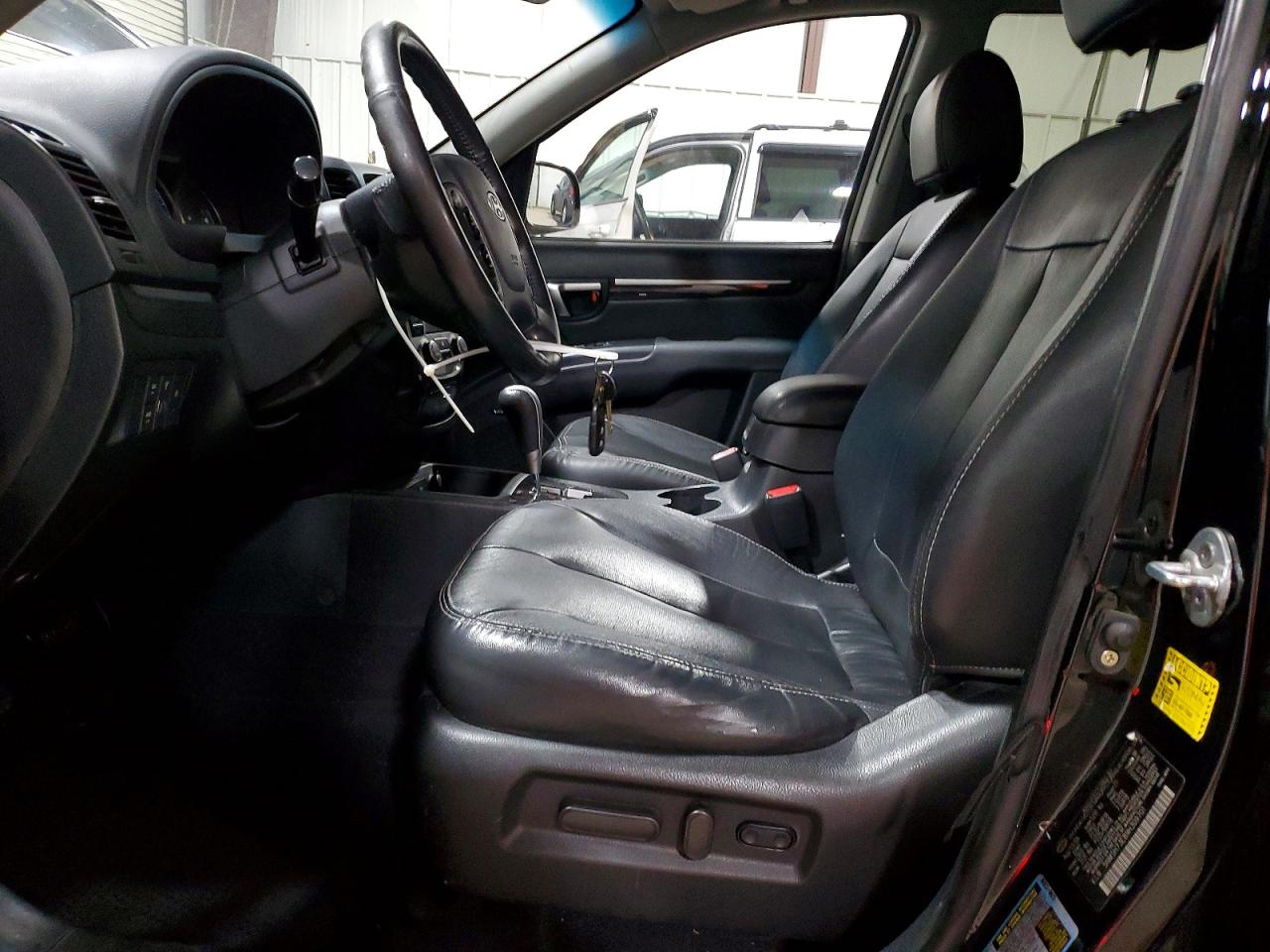 2009 Hyundai Santa Fe Limited Black vin: 5NMSH73E89H309701