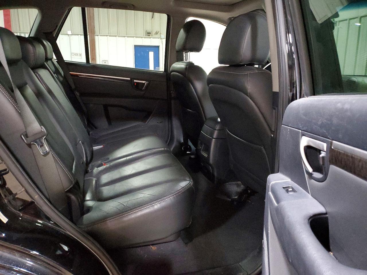 2009 Hyundai Santa Fe Limited Black vin: 5NMSH73E89H309701