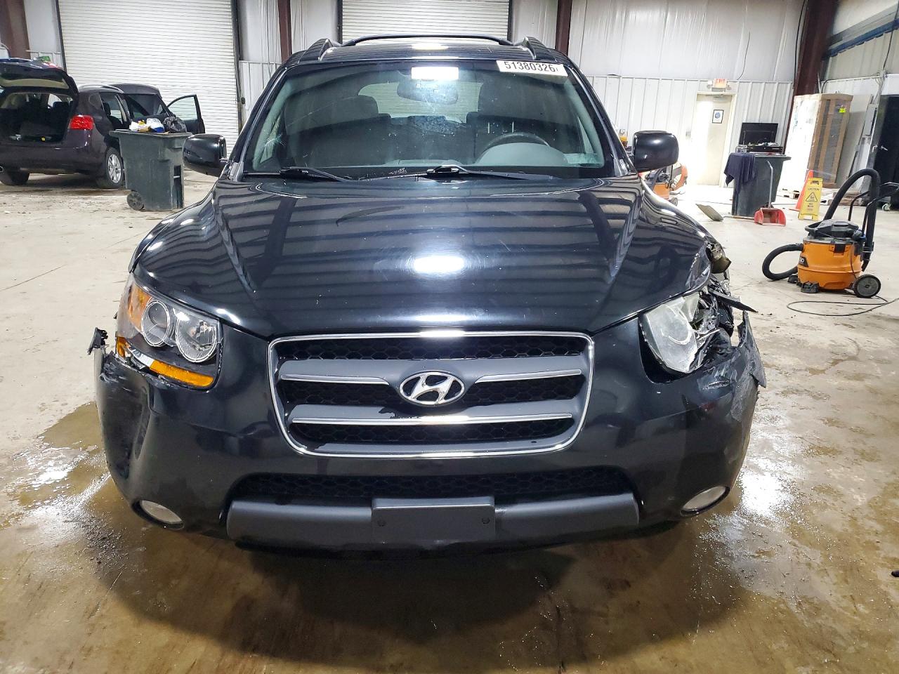 2009 Hyundai Santa Fe Limited Black vin: 5NMSH73E89H309701