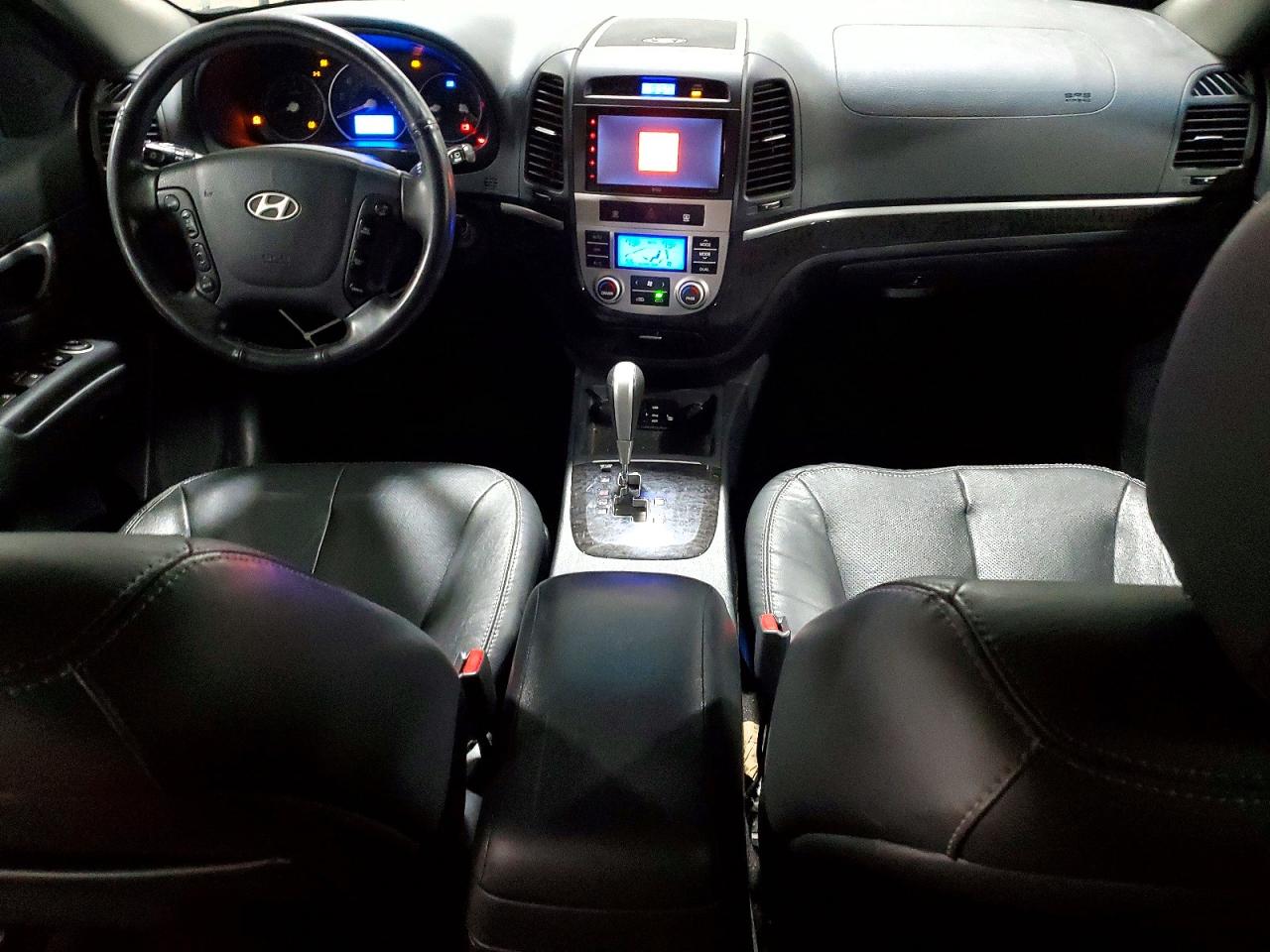 2009 Hyundai Santa Fe Limited Black vin: 5NMSH73E89H309701
