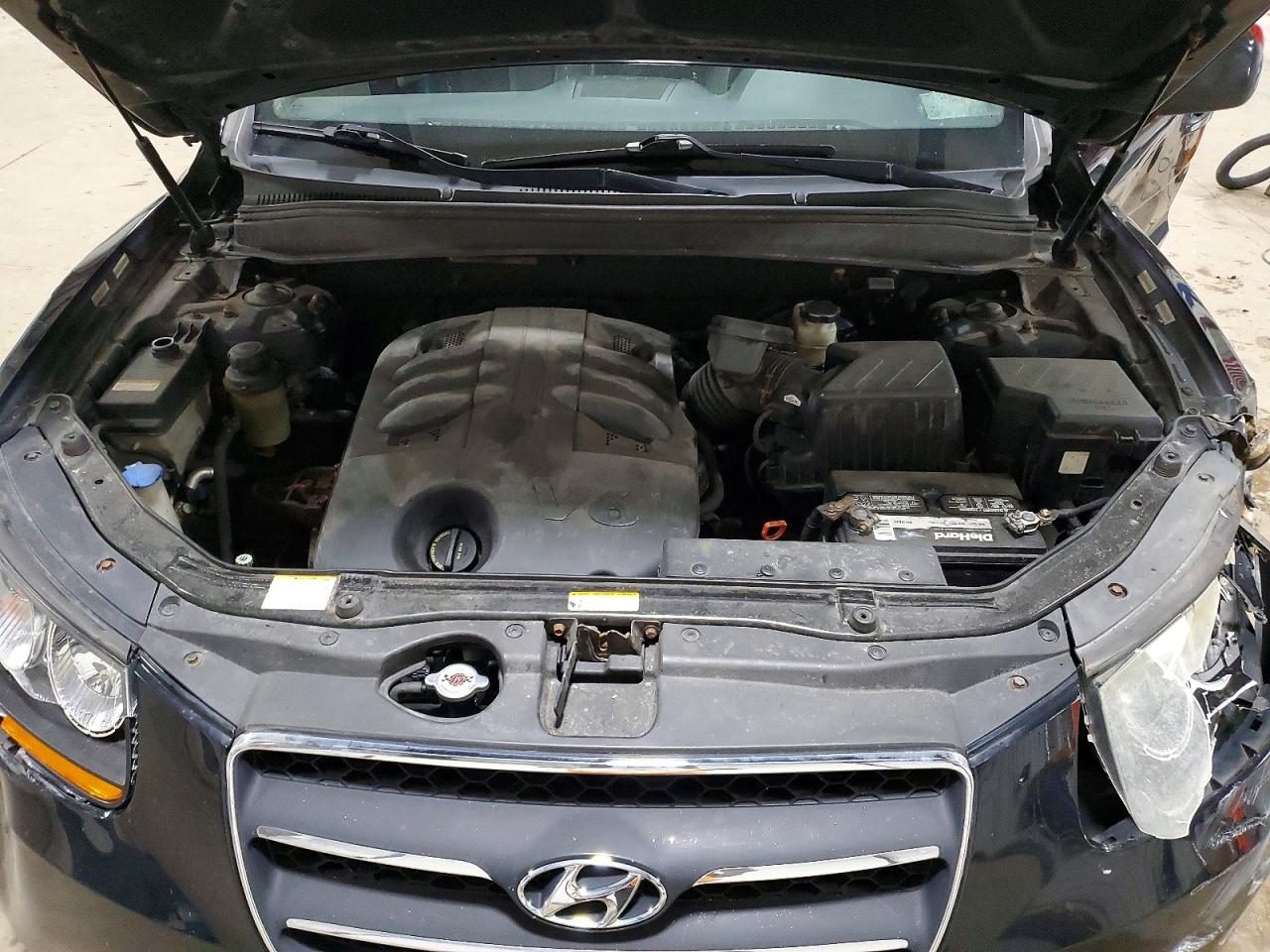 2009 Hyundai Santa Fe Limited Black vin: 5NMSH73E89H309701