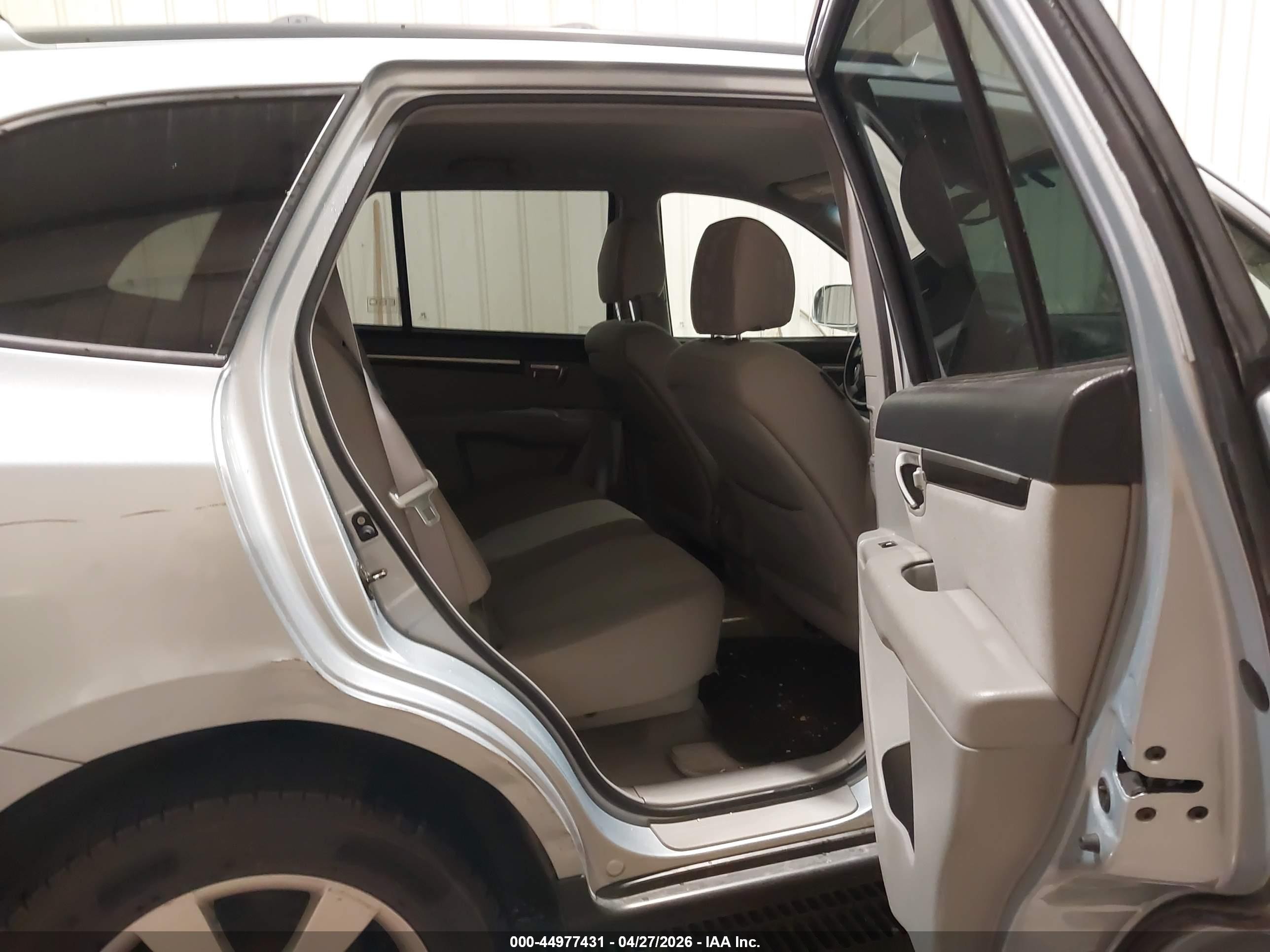 2007 Hyundai Santa Fe Limited/se Silver vin: 5NMSH73E97H008870