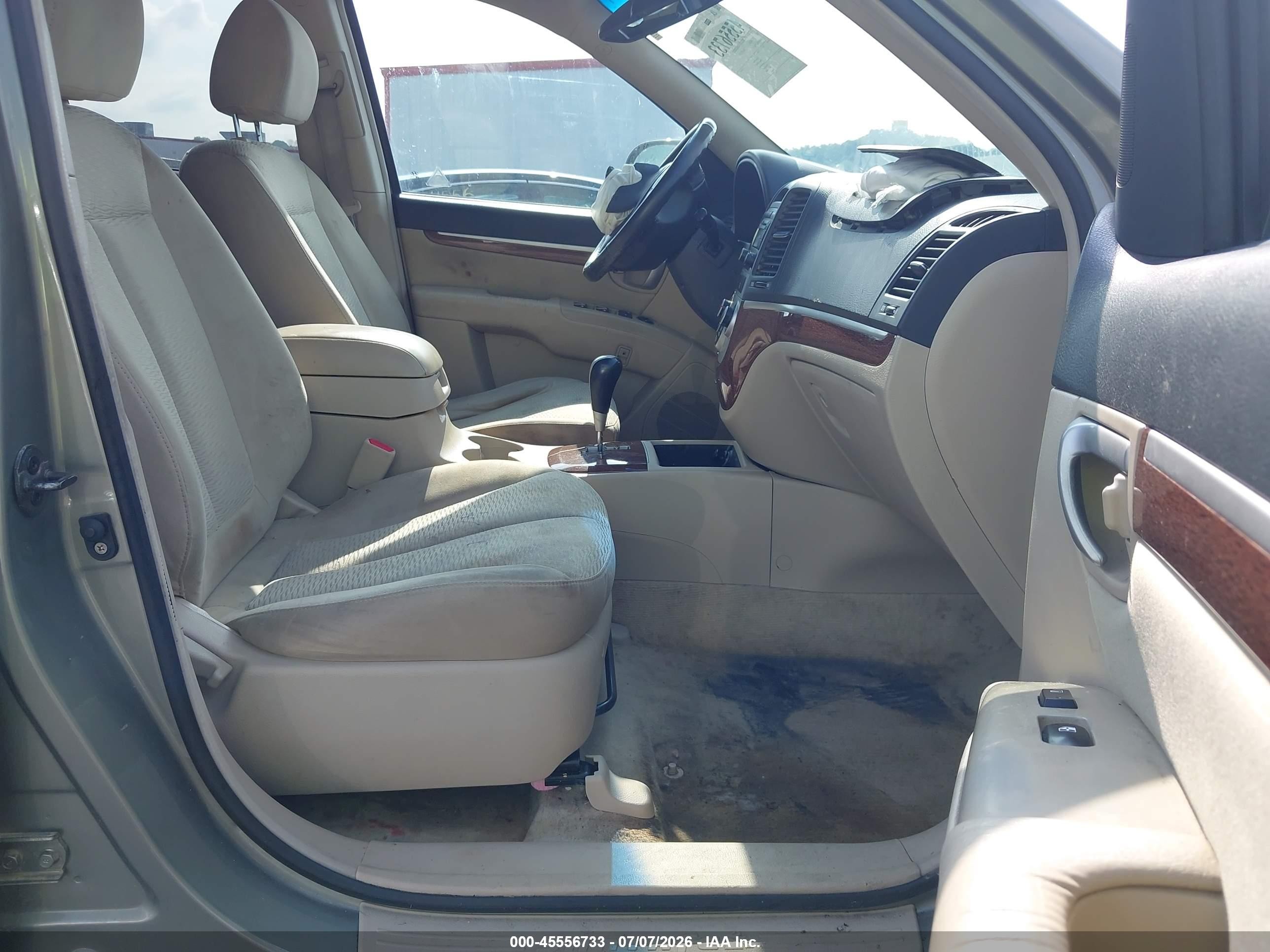 2007 Hyundai Santa Fe Limited/se Зеленый vin: 5NMSH73E97H117264