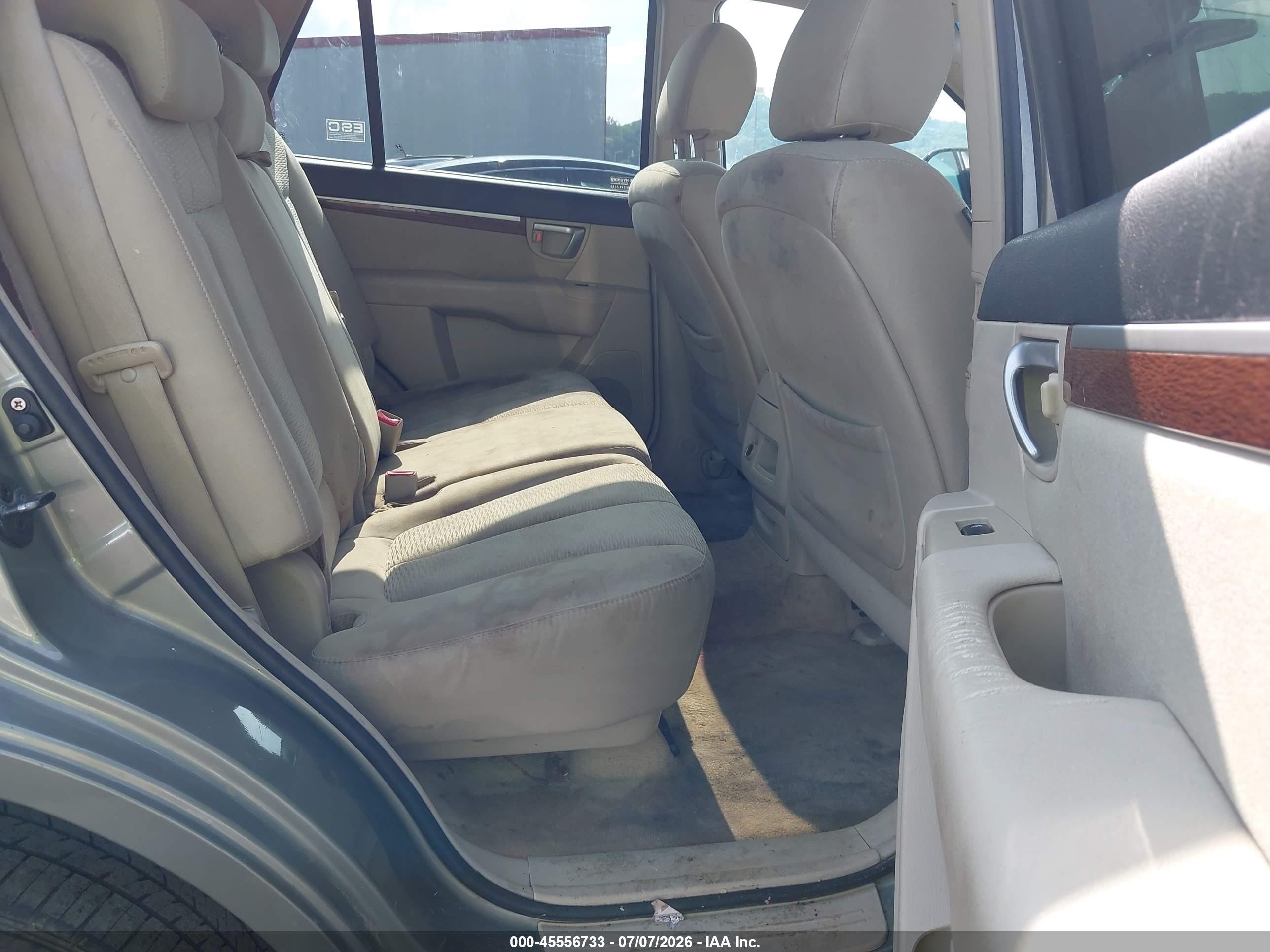 2007 Hyundai Santa Fe Limited/se Зеленый vin: 5NMSH73E97H117264