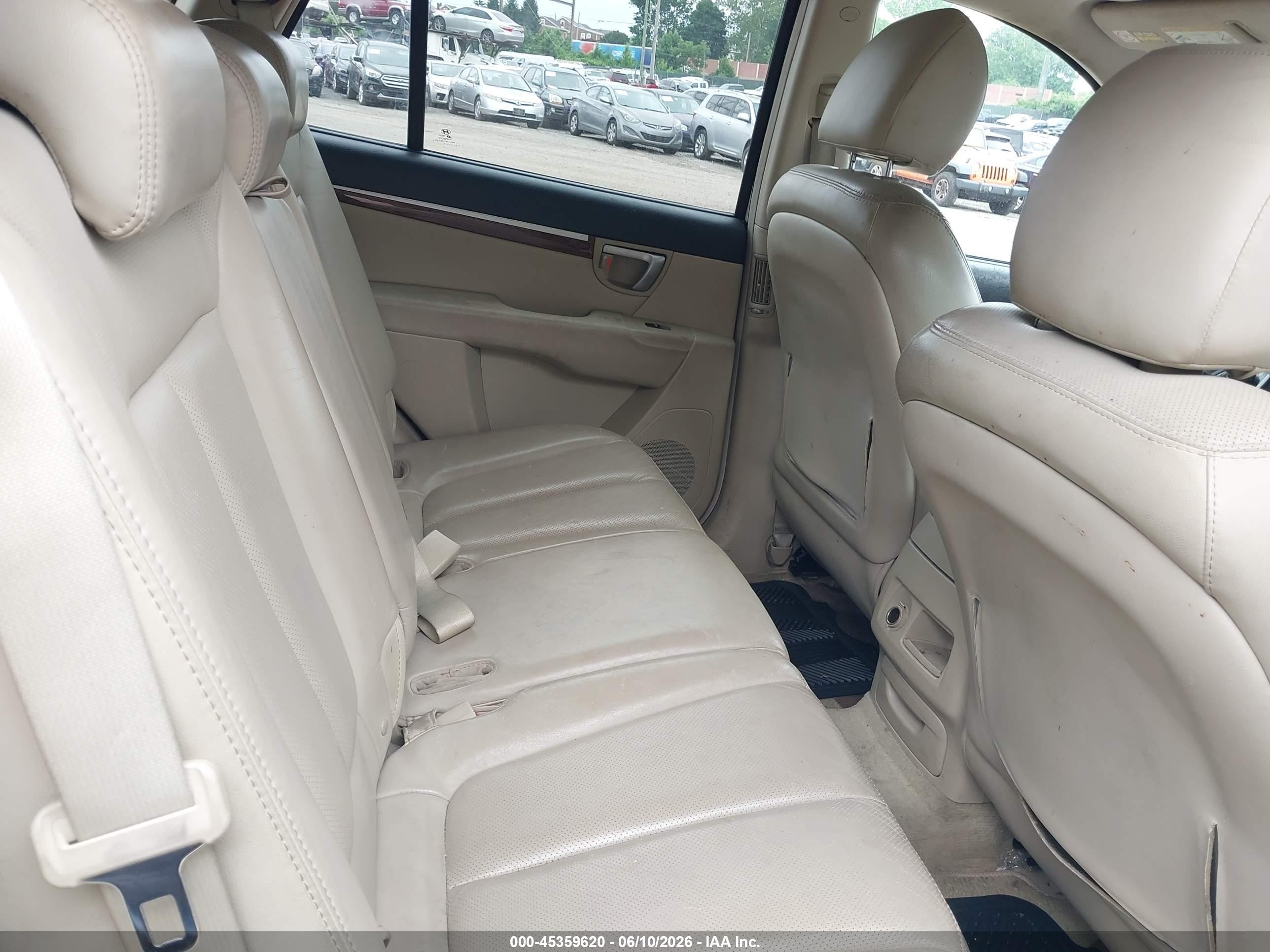 2007 Hyundai Santa Fe Limited/se White vin: 5NMSH73E97H122514