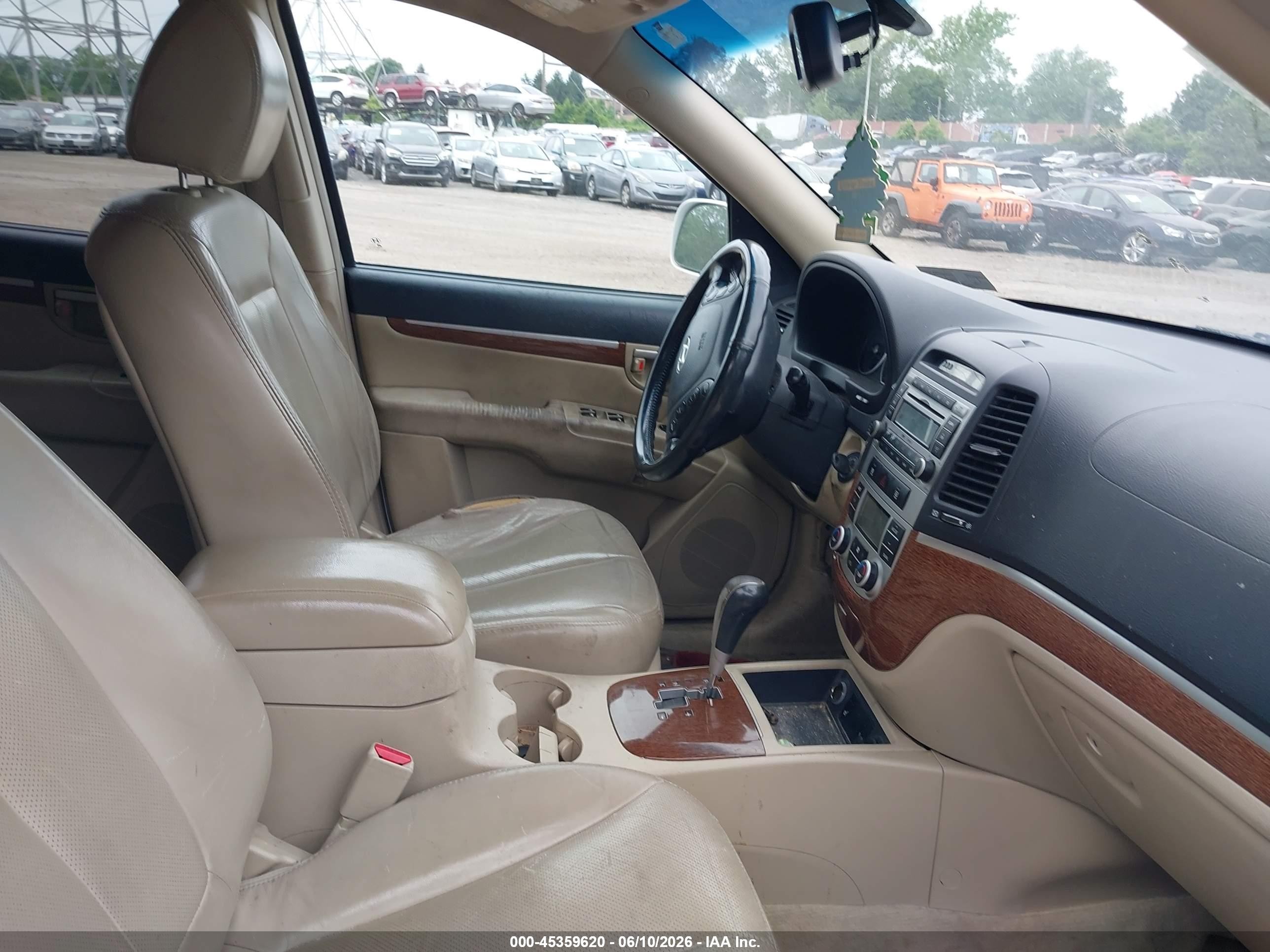 2007 Hyundai Santa Fe Limited/se White vin: 5NMSH73E97H122514