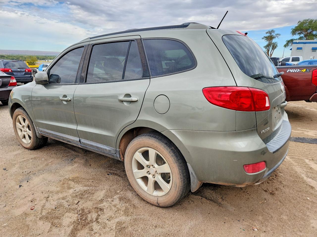 2008 Hyundai Santa Fe Se Зеленый vin: 5NMSH73E98H161766