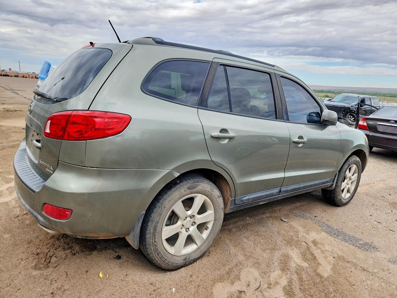 2008 Hyundai Santa Fe Se Зеленый vin: 5NMSH73E98H161766