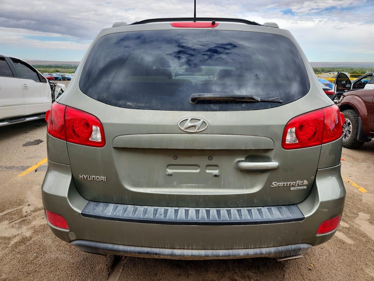 2008 Hyundai Santa Fe Se Зеленый vin: 5NMSH73E98H161766