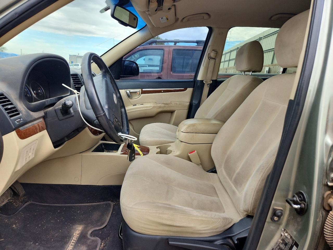 2008 Hyundai Santa Fe Se Зеленый vin: 5NMSH73E98H161766