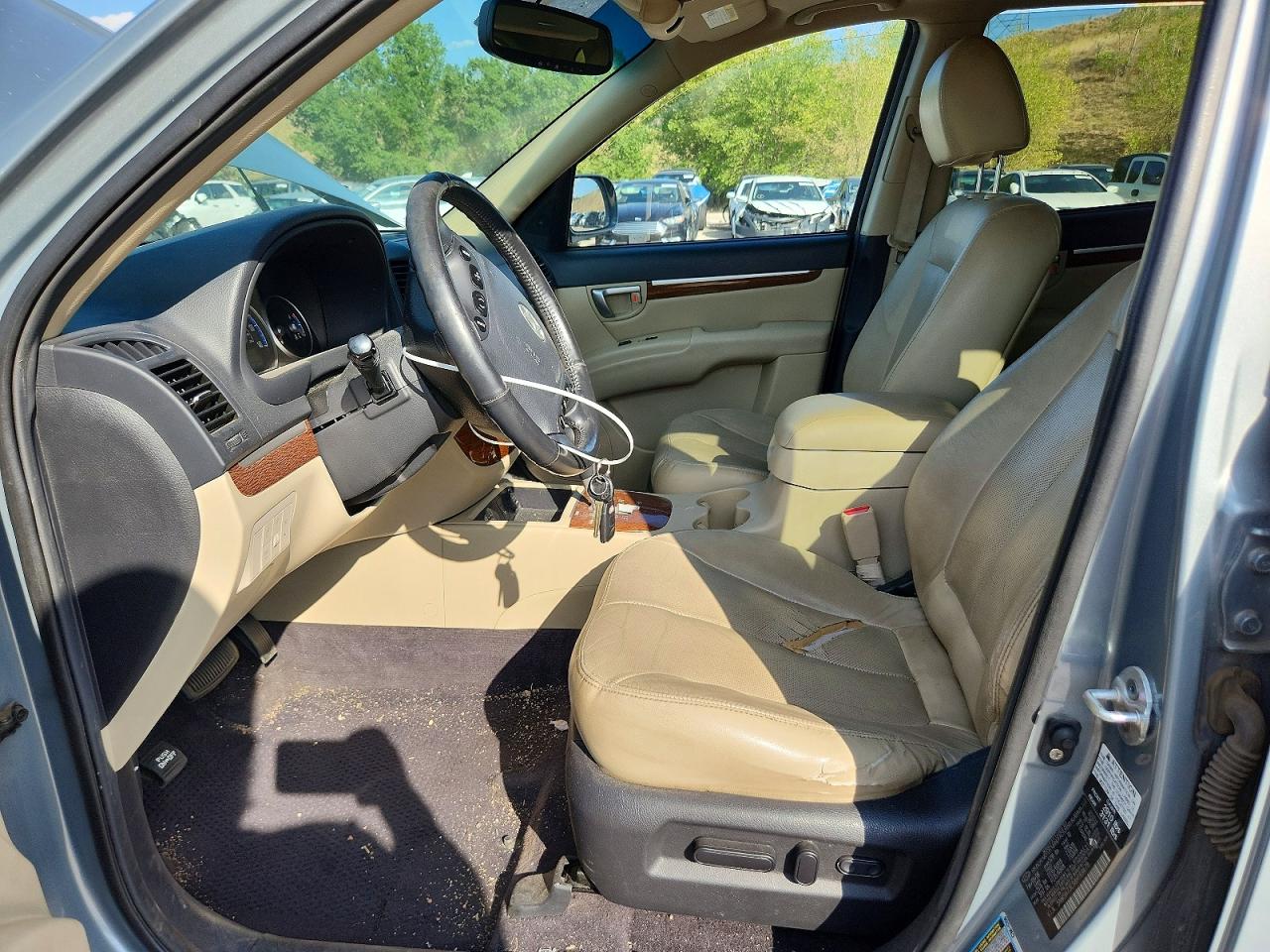 2008 Hyundai Santa Fe Se Silver vin: 5NMSH73E98H189678