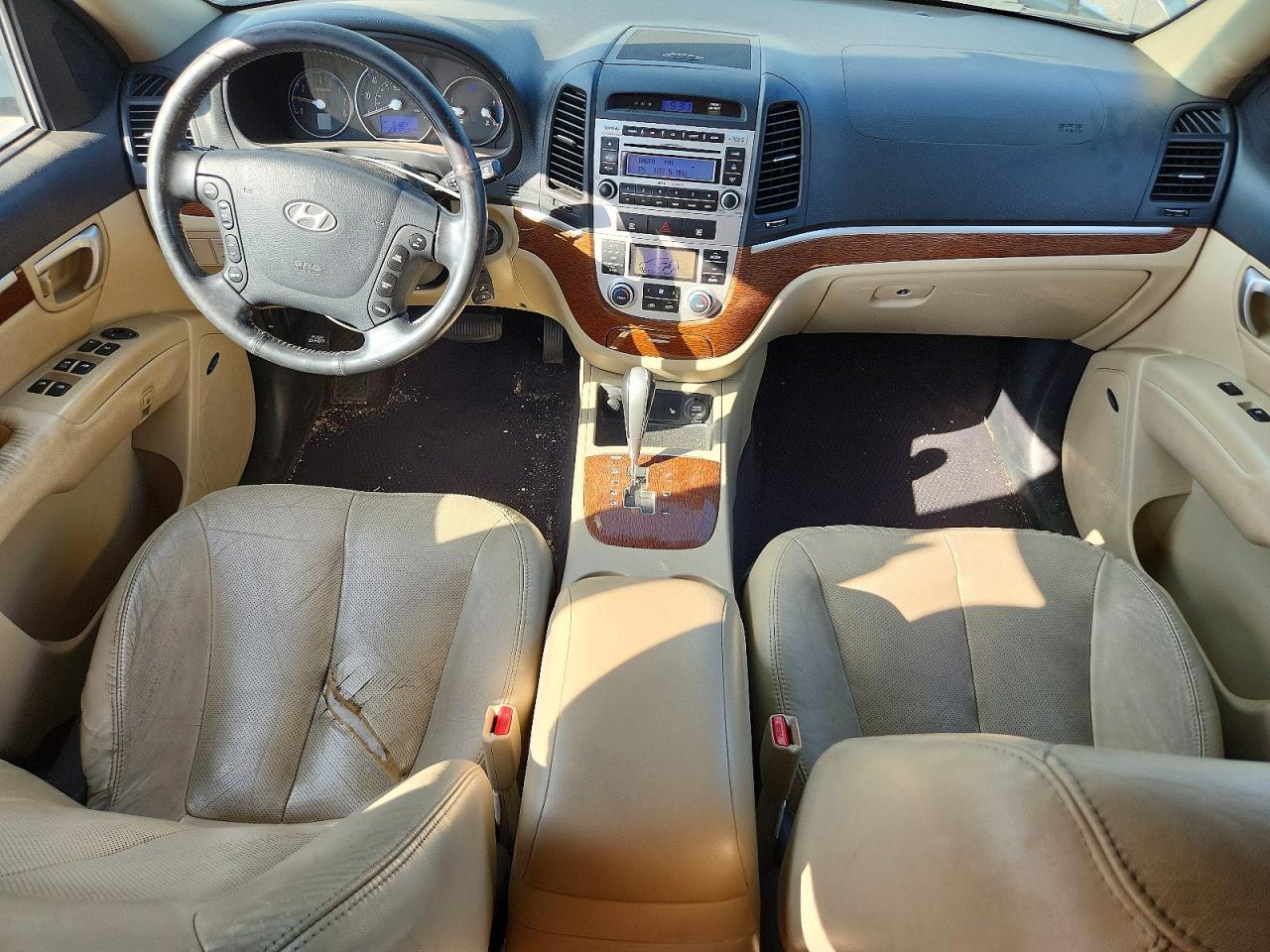 2008 Hyundai Santa Fe Se Silver vin: 5NMSH73E98H189678