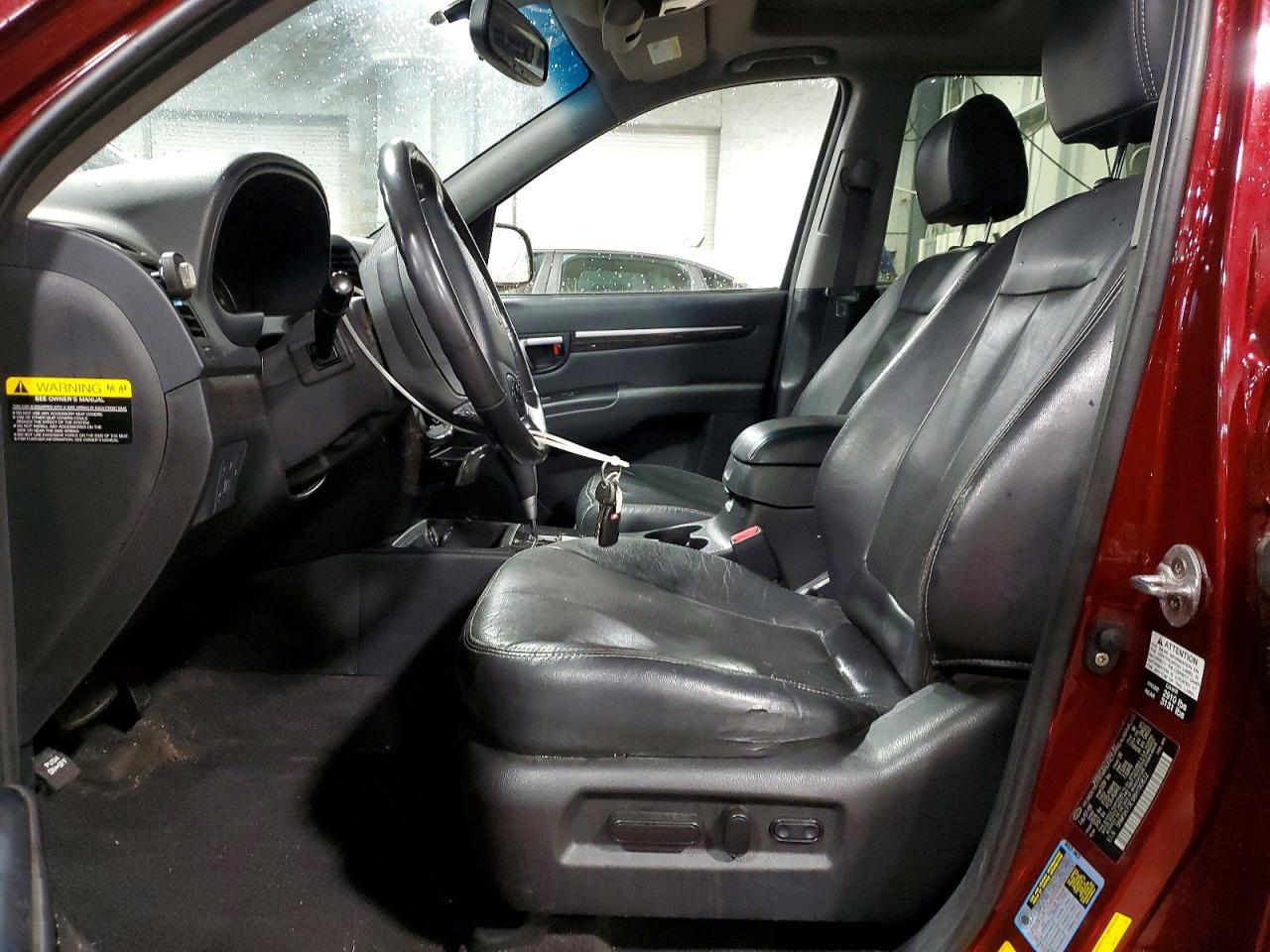 2008 Hyundai Santa Fe Maroon vin: 5NMSH73E98H190832