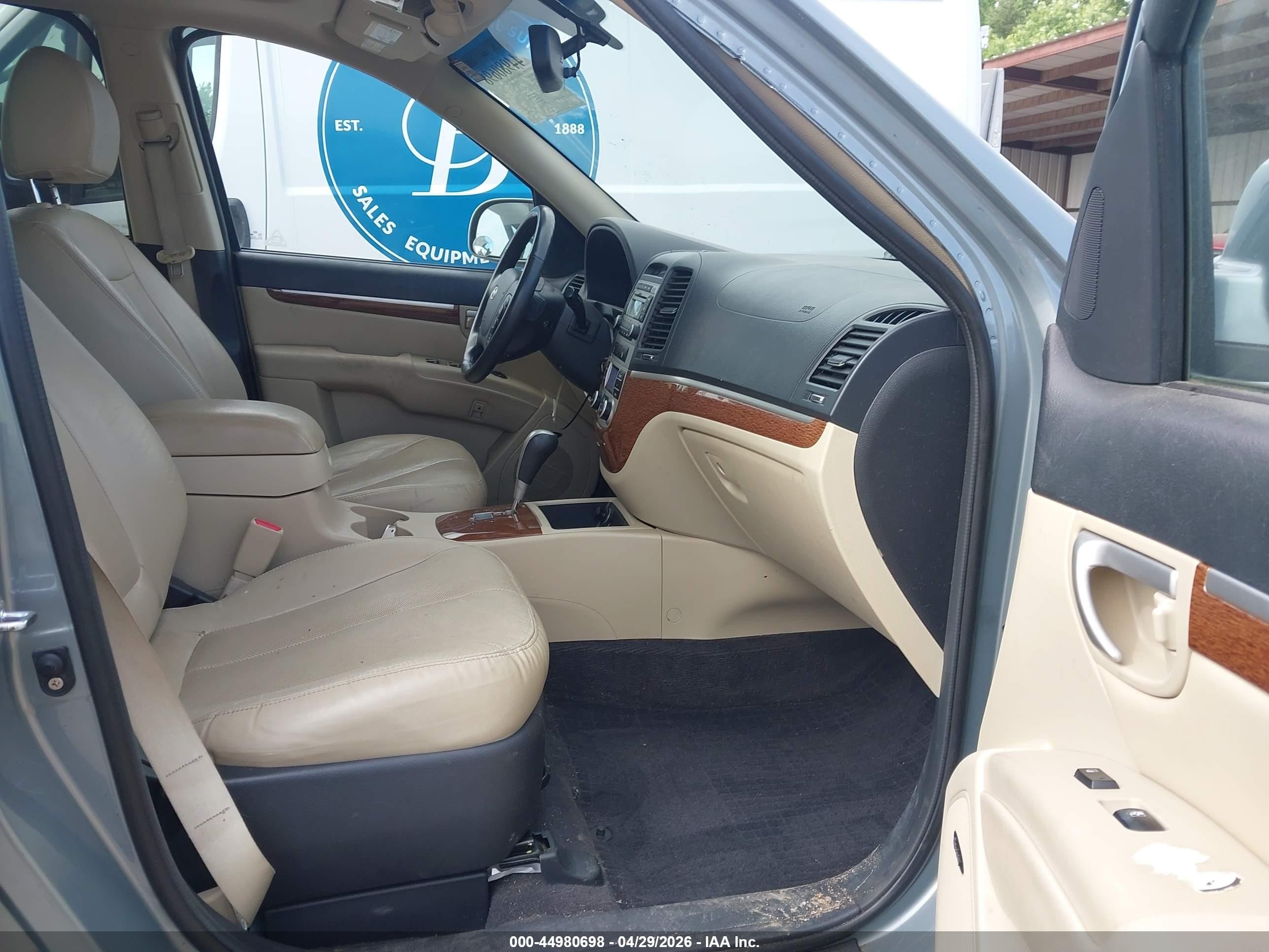 2008 Hyundai Santa Fe Limited/se Синий vin: 5NMSH73E98H201666
