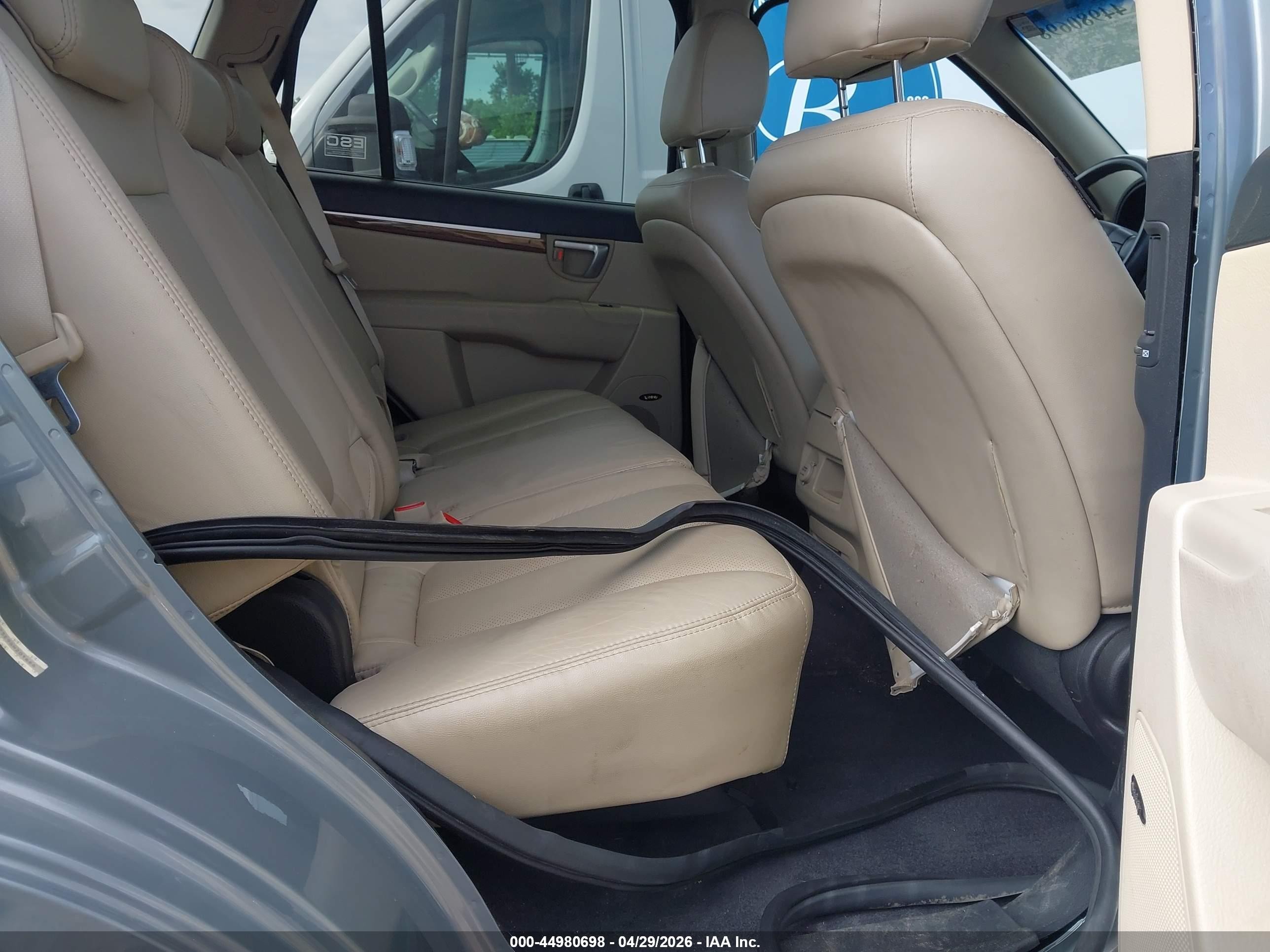 2008 Hyundai Santa Fe Limited/se Синий vin: 5NMSH73E98H201666