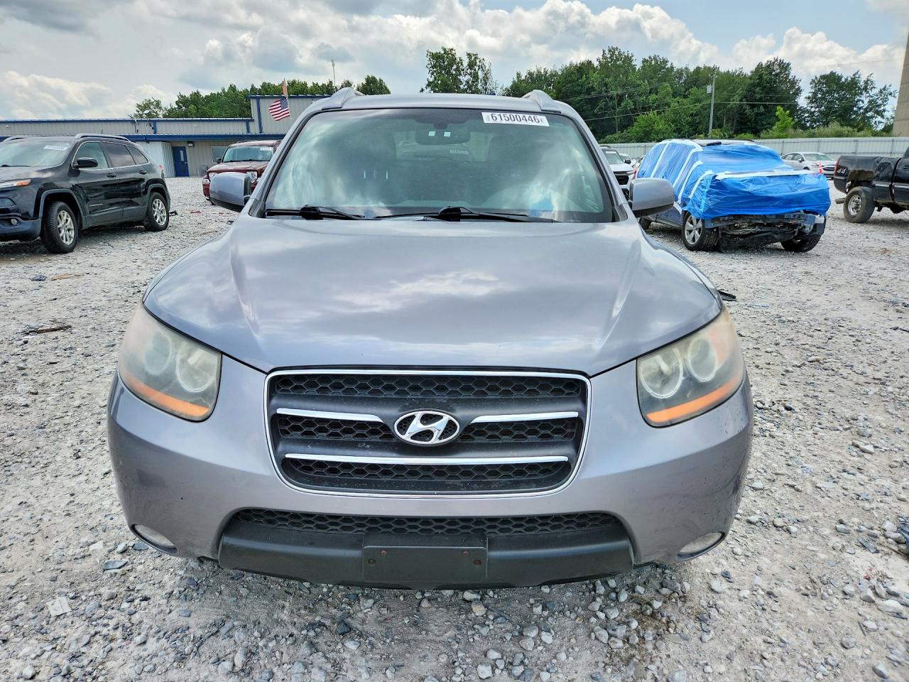 2008 Hyundai Santa Fe Se Silver vin: 5NMSH73E98H219357