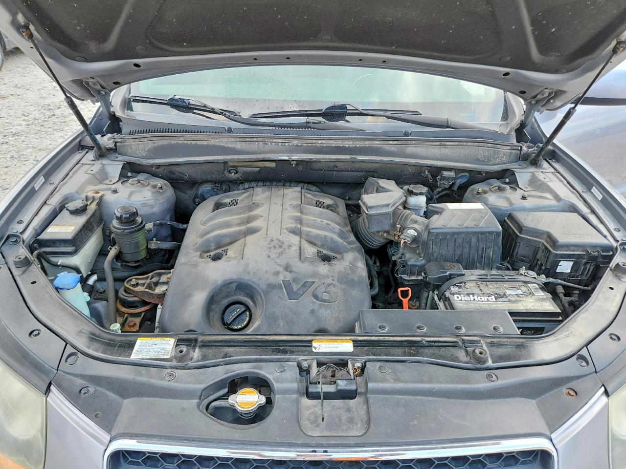 2008 Hyundai Santa Fe Se Silver vin: 5NMSH73E98H219357