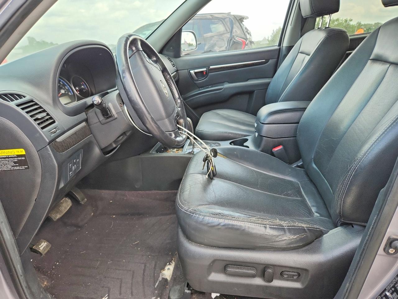 2008 Hyundai Santa Fe Se Silver vin: 5NMSH73E98H219357