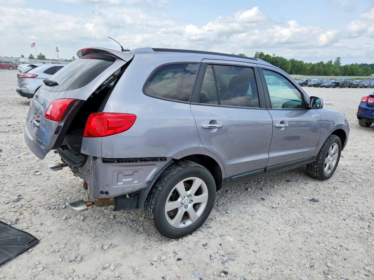 2008 Hyundai Santa Fe Se Silver vin: 5NMSH73E98H219357