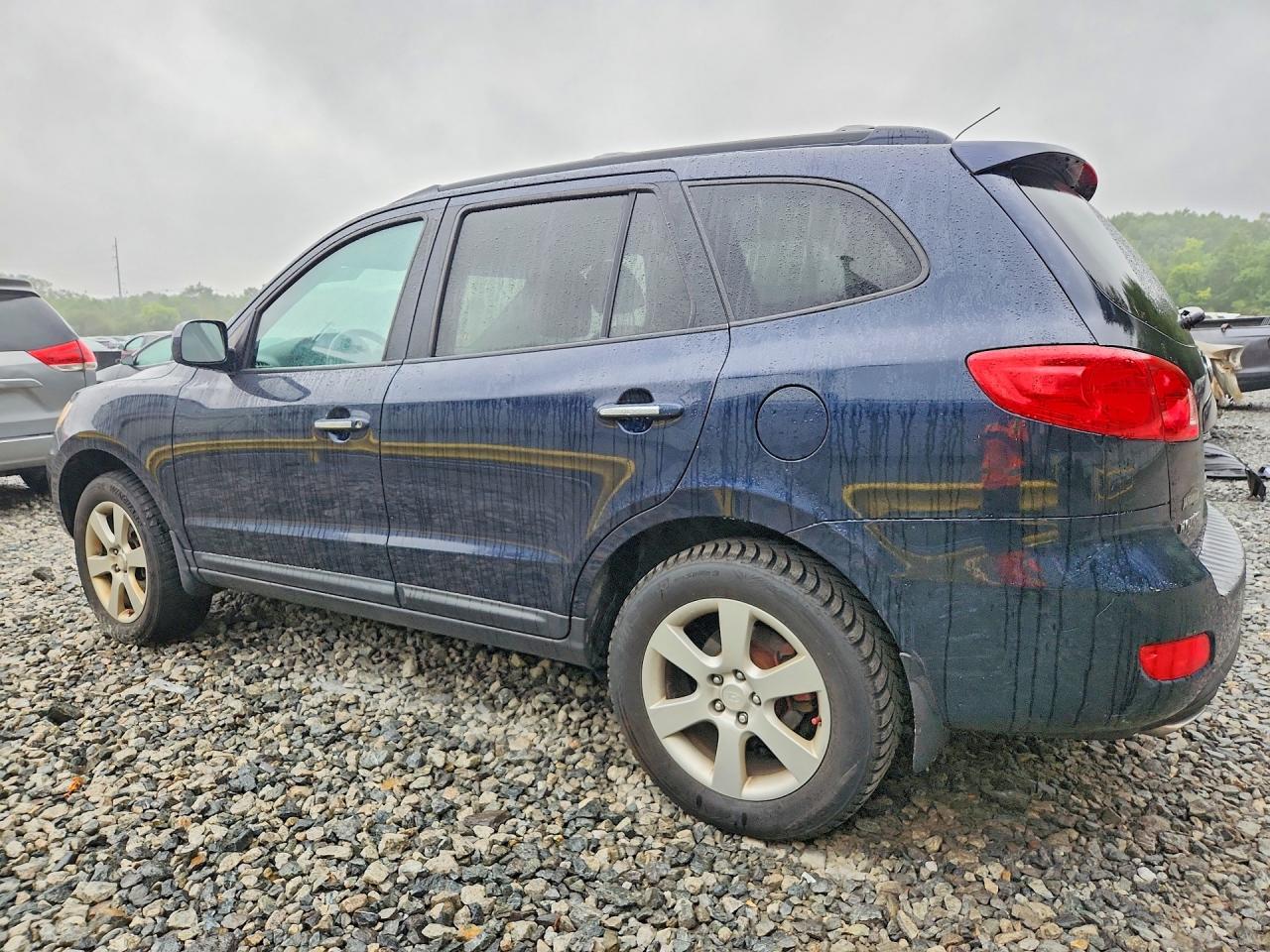 2009 Hyundai Santa Fe Limited Blue vin: 5NMSH73E99H239223