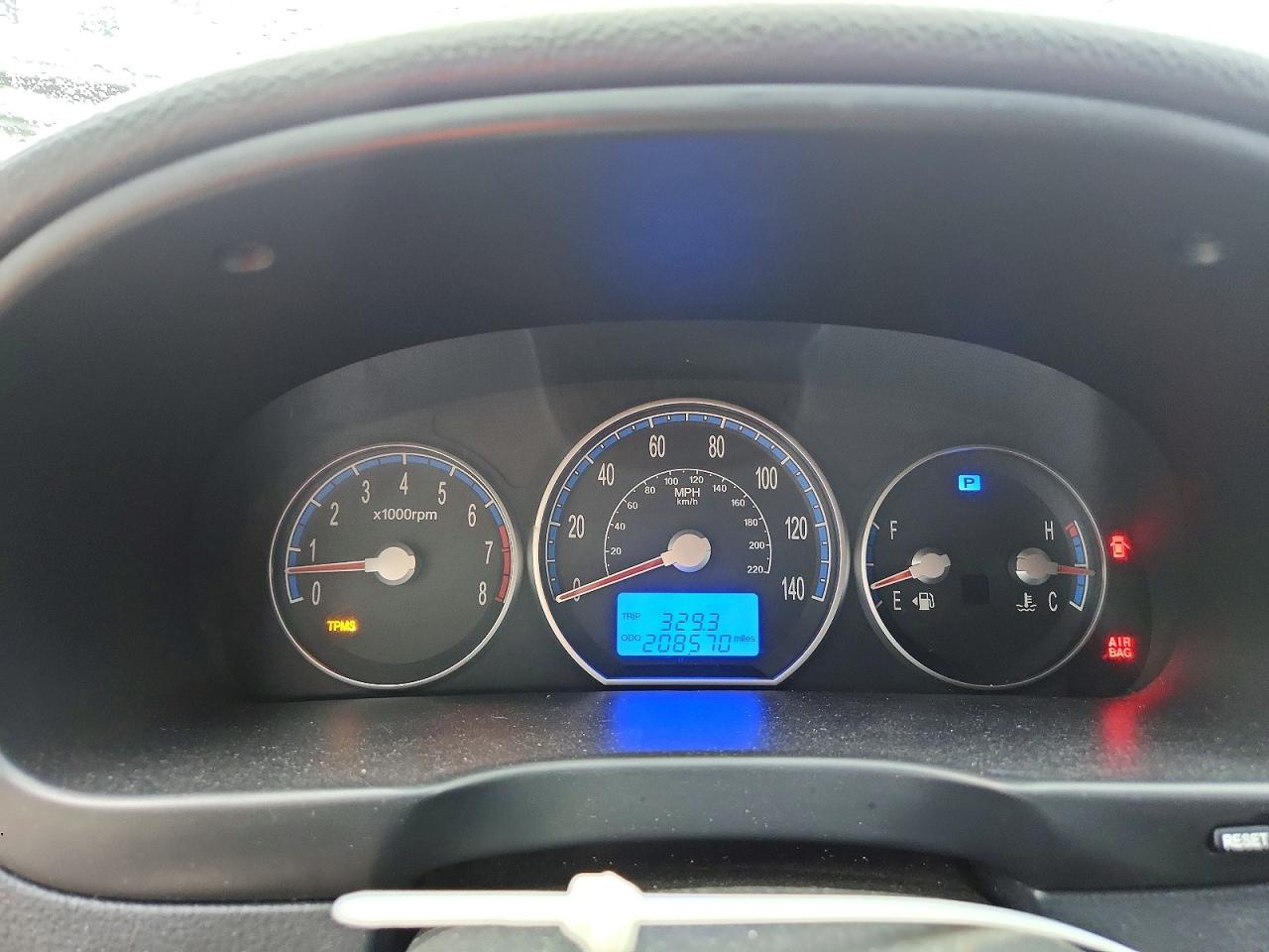 2009 Hyundai Santa Fe Limited Blue vin: 5NMSH73E99H239223