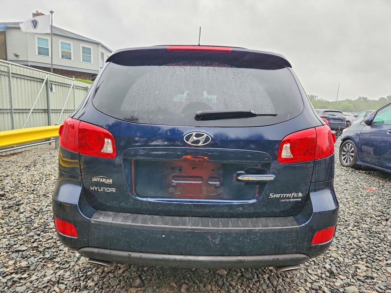 2009 Hyundai Santa Fe Limited Blue vin: 5NMSH73E99H239223