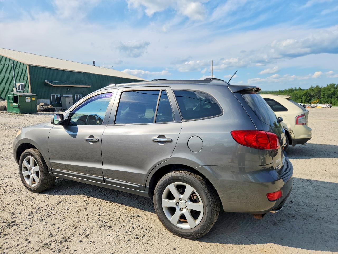 2009 Hyundai Santa Fe Limited Gray vin: 5NMSH73E99H274215