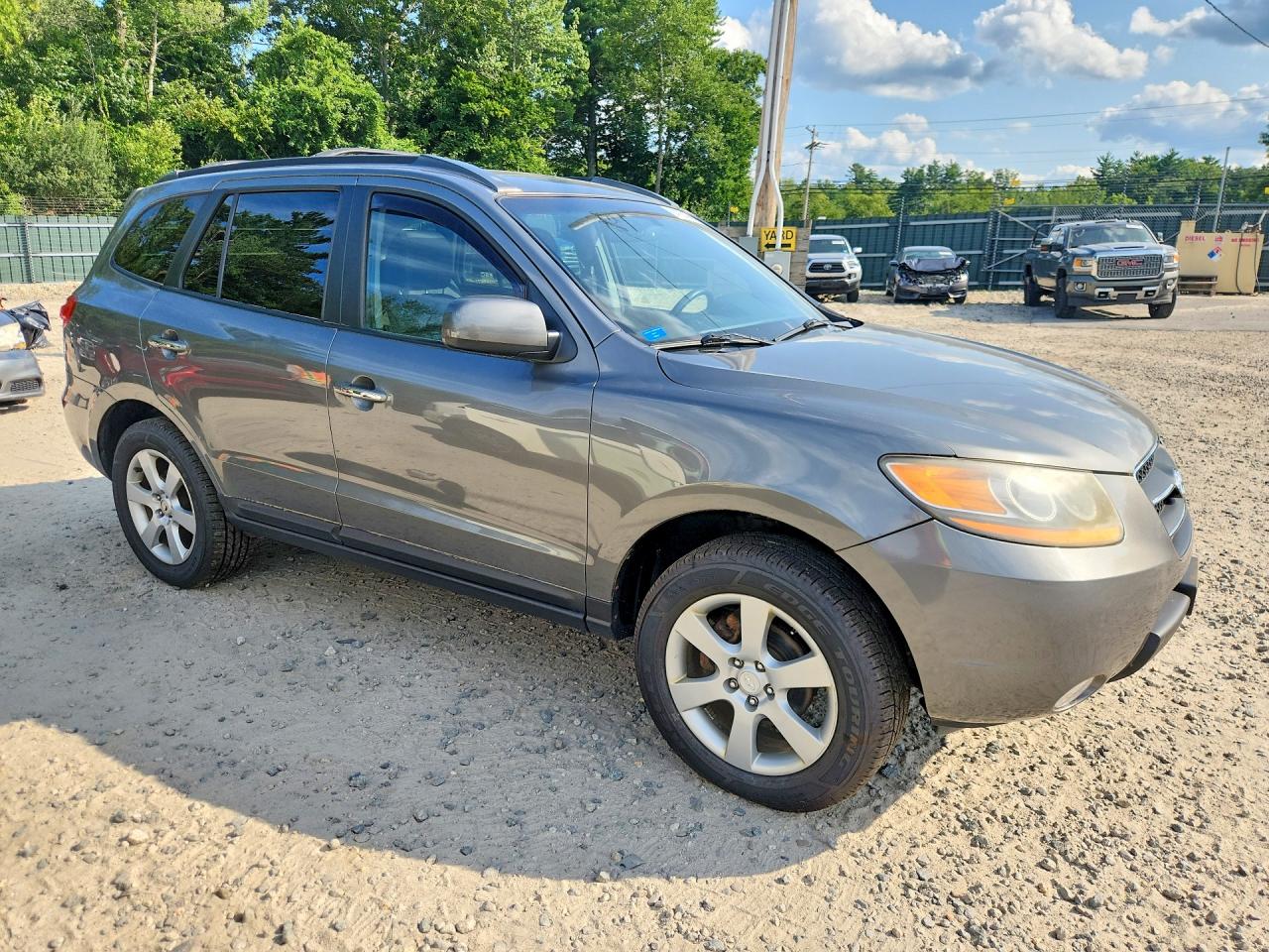 2009 Hyundai Santa Fe Limited Gray vin: 5NMSH73E99H274215