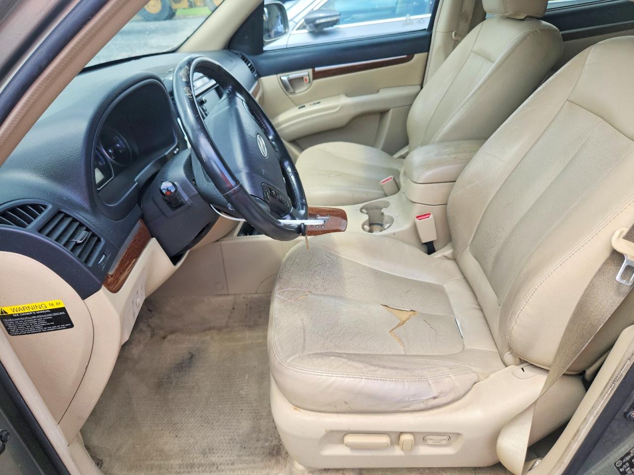 2009 Hyundai Santa Fe Limited Tan vin: 5NMSH73E99H286753