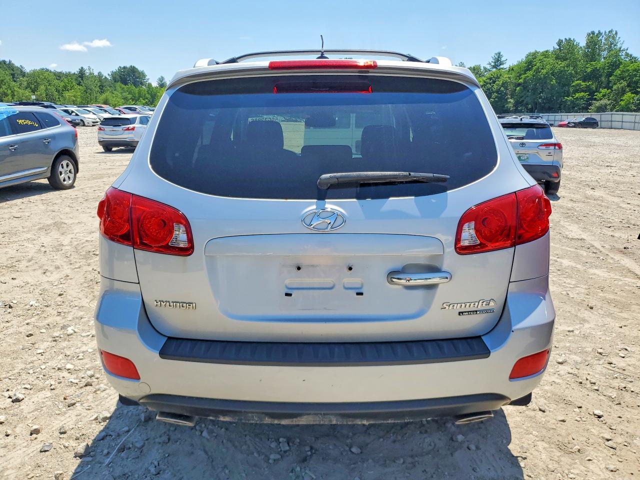 2009 Hyundai Santa Fe Limited Серебряный vin: 5NMSH73E99H287644