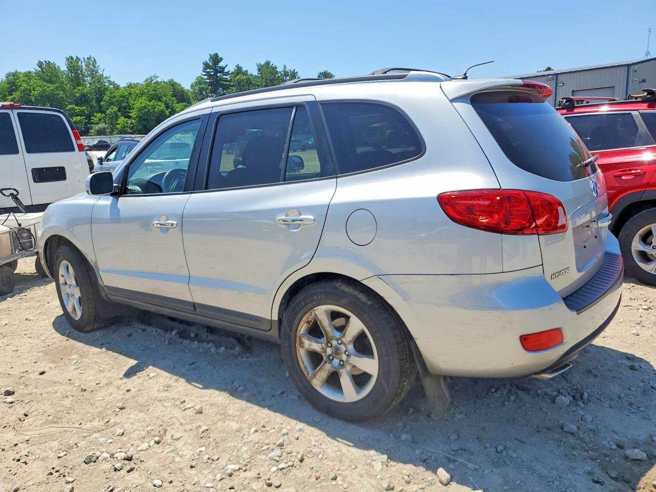 2009 Hyundai Santa Fe Limited Серебряный vin: 5NMSH73E99H287644
